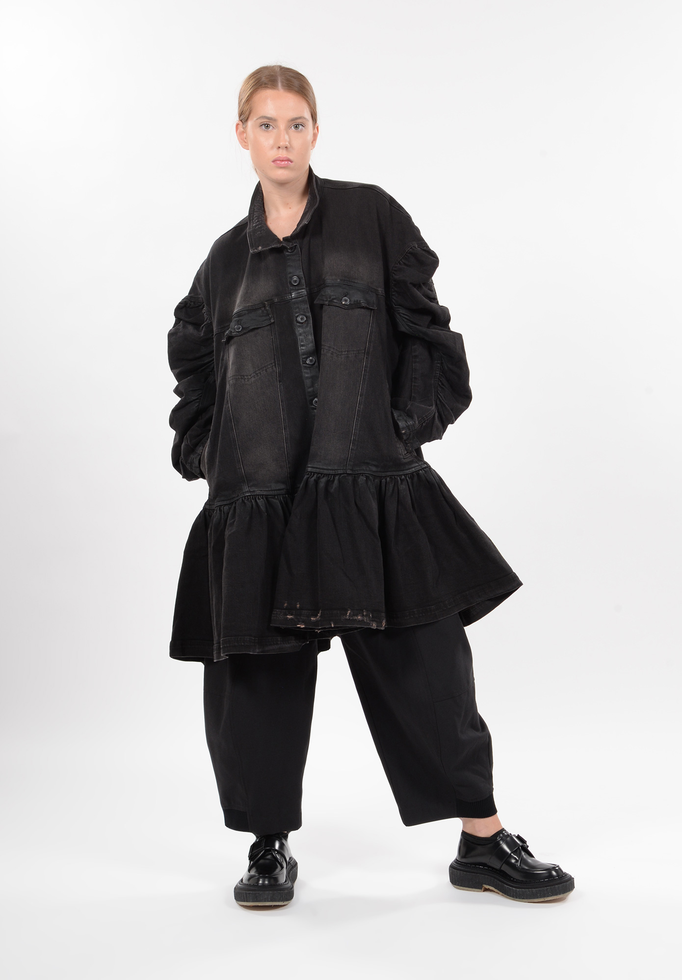 RUNDHOLZ MAINLINE - COAT - BLACK