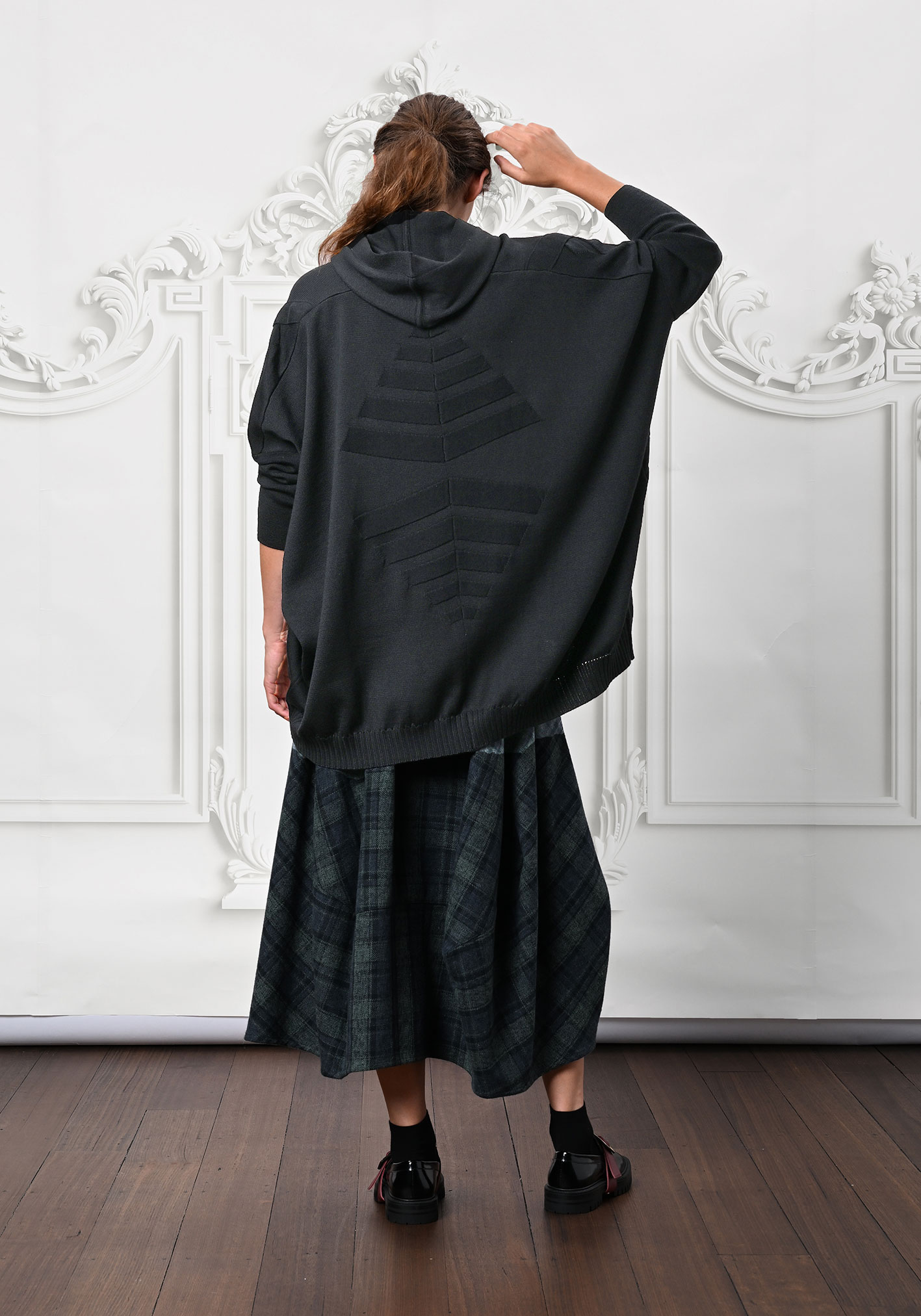 MM SÖHN - CUBIC CAGOULE - BLACK MM SÖHN - CUBIC CAGOULE - BLACK