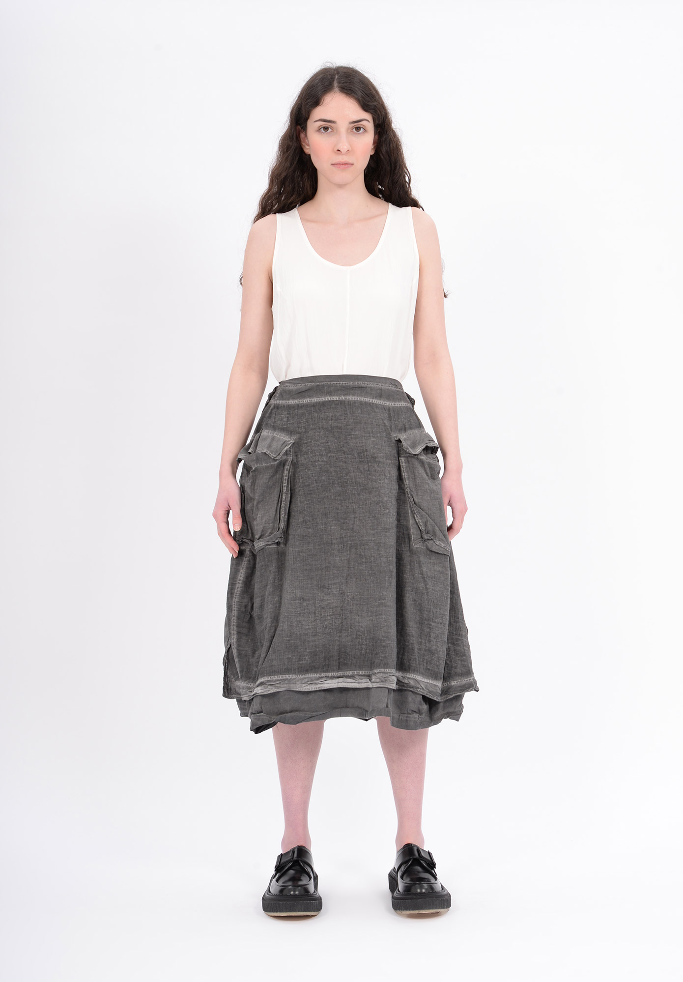 【NONCODE】Danish Pocket Unhaired Skirt STUDIO RUNDHOLZ - MAINLINE - 3D POCKET SKIRT