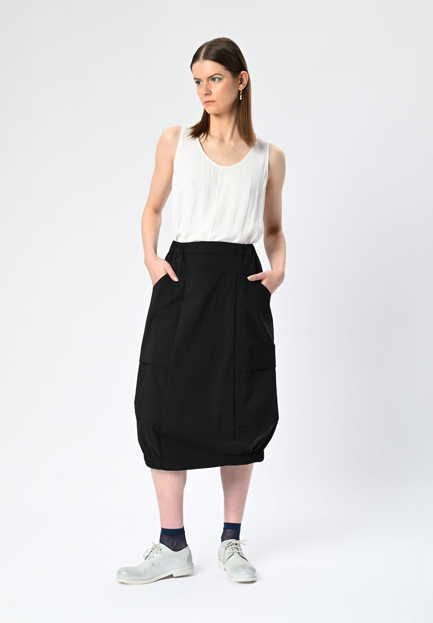 MM SÖHN - OTTI POCKET SKIRT - BLACK