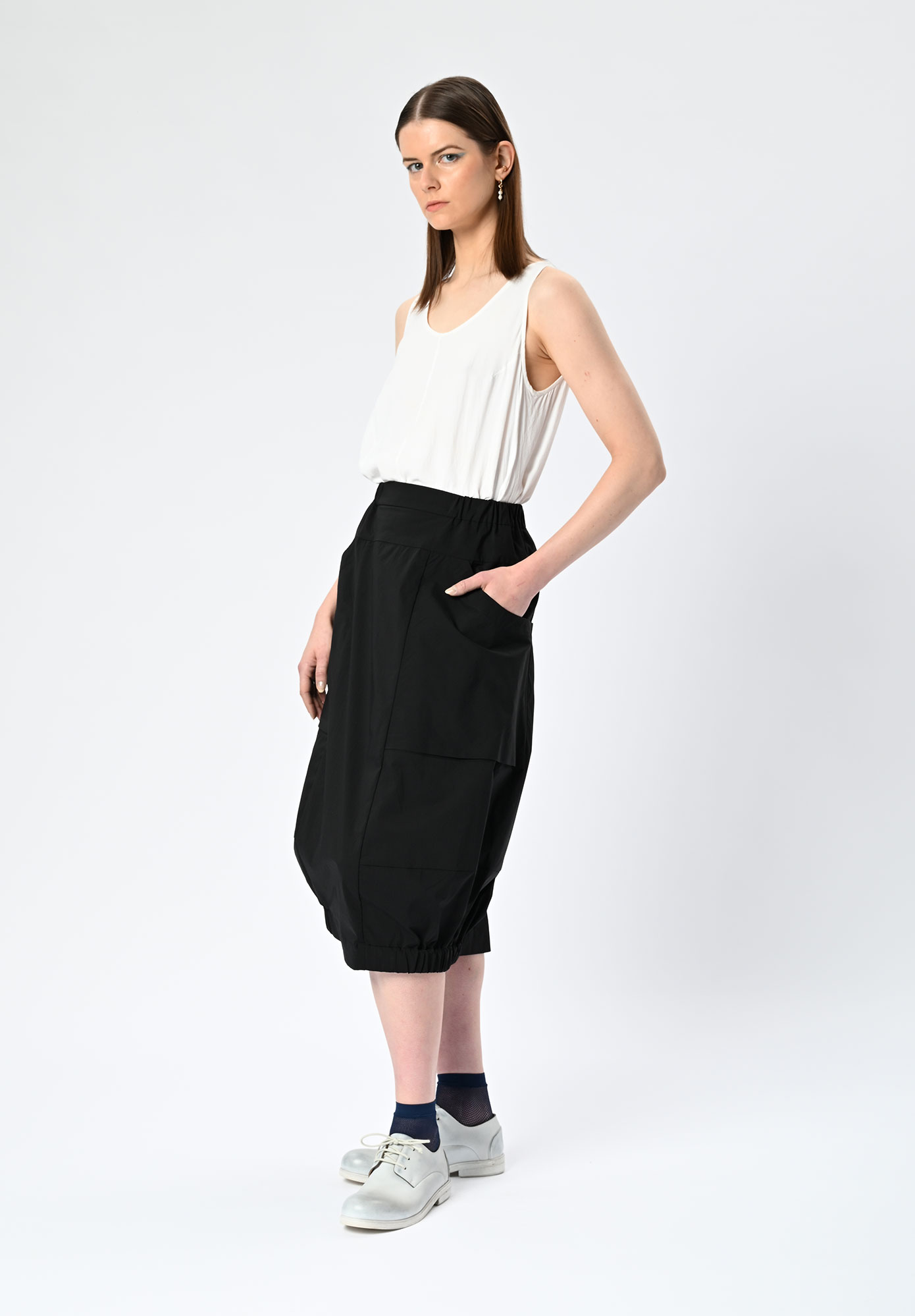 MM SÖHN - OTTI POCKET SKIRT - BLACK