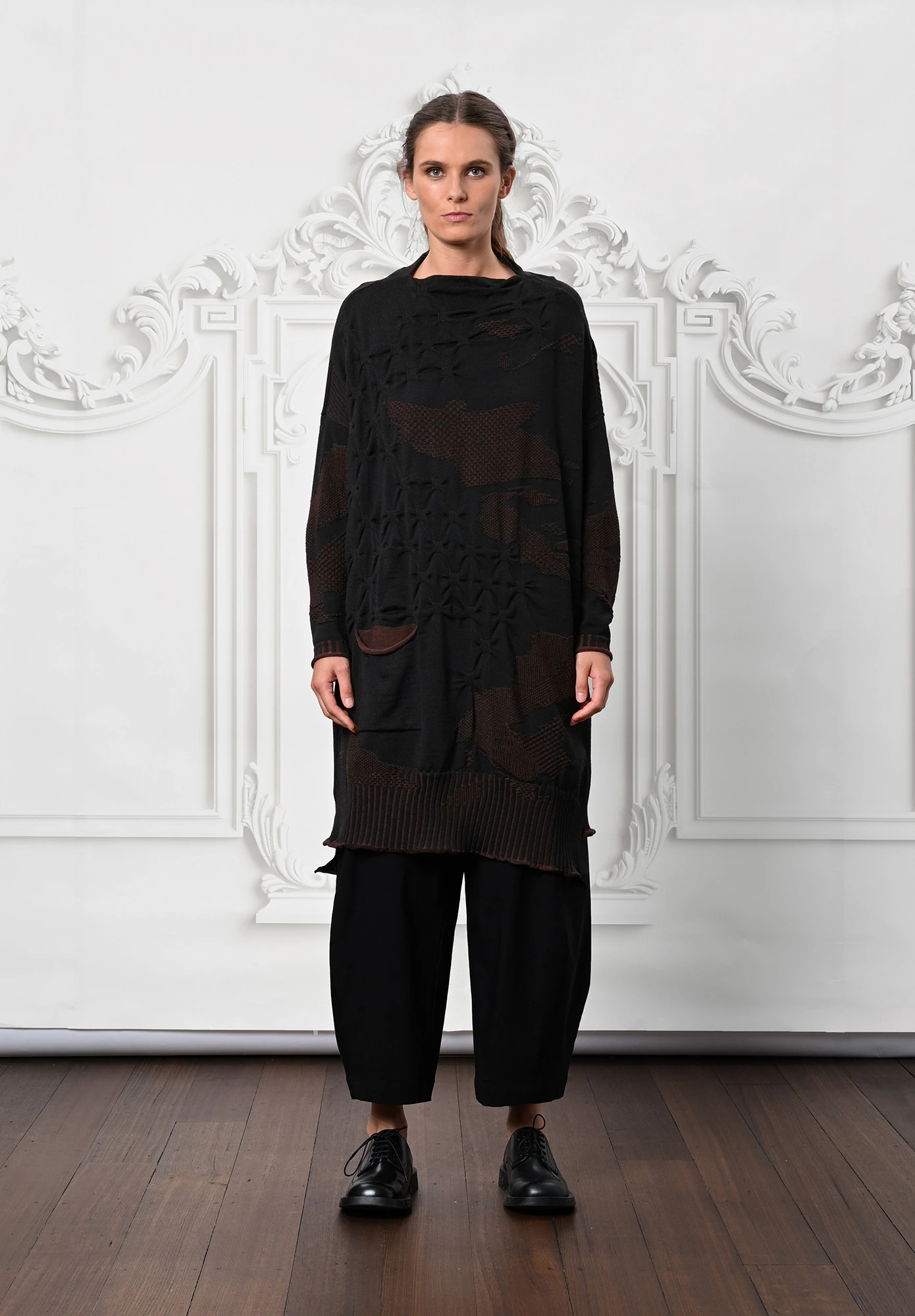 MM SÖHN - STROLL CONTOUR PANT - BLACK