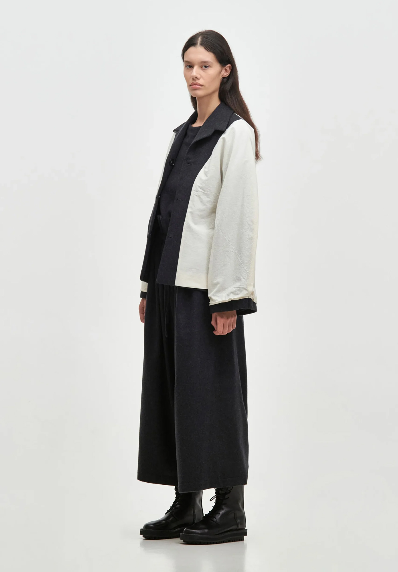 LA VACA LOCA - CINTURA JACKET - BRISTOL GREY | NATURAL
