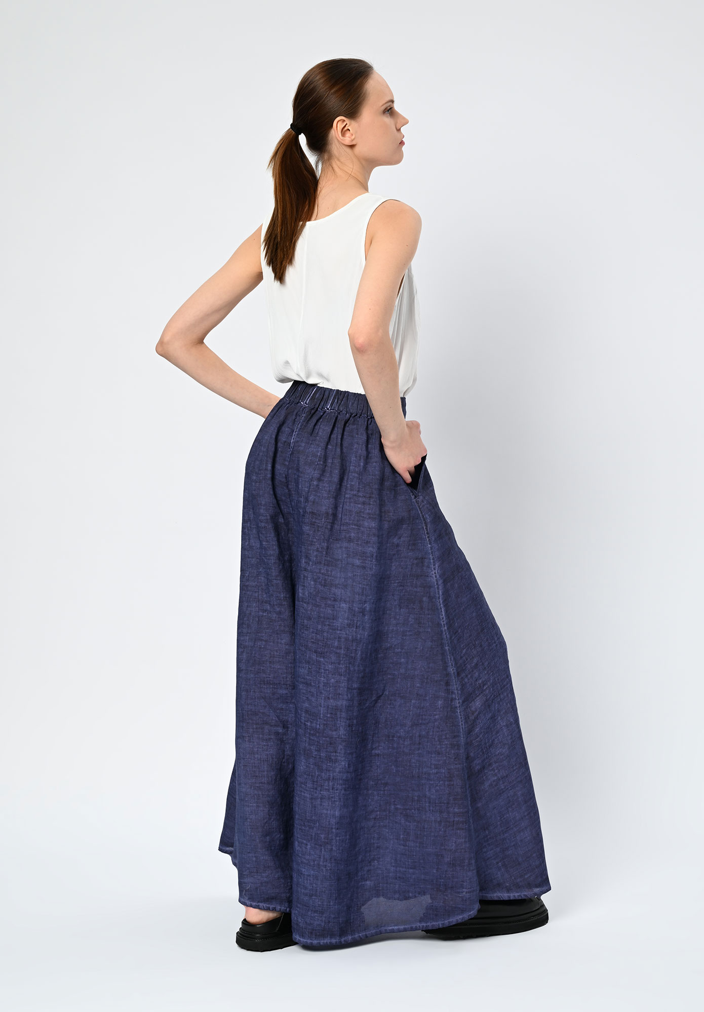 LA VACA LOCA - KRIKELO TROUSERS - TWILIGHT BLUE LA VACA LOCA - KRIKELO TROUSERS - TWILIGHT BLUE