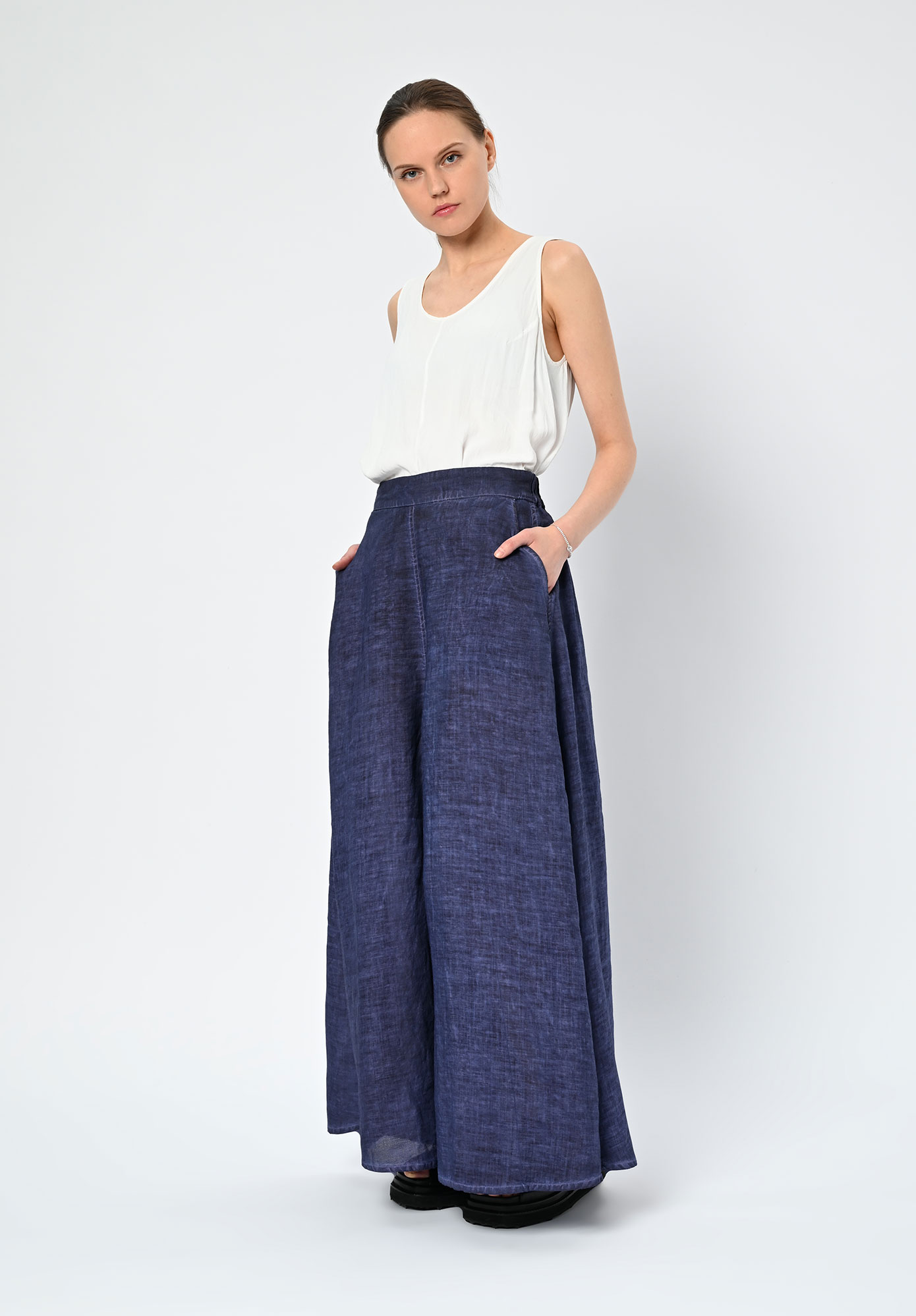 LA VACA LOCA - KRIKELO TROUSERS - TWILIGHT BLUE LA VACA LOCA - KRIKELO TROUSERS - TWILIGHT BLUE