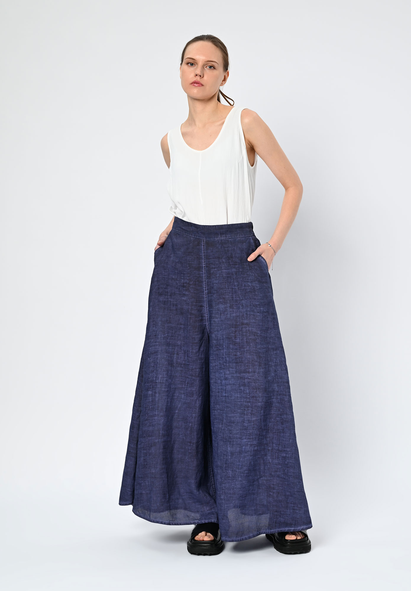 LA VACA LOCA - KRIKELO TROUSERS - TWILIGHT BLUE LA VACA LOCA - KRIKELO TROUSERS - TWILIGHT BLUE