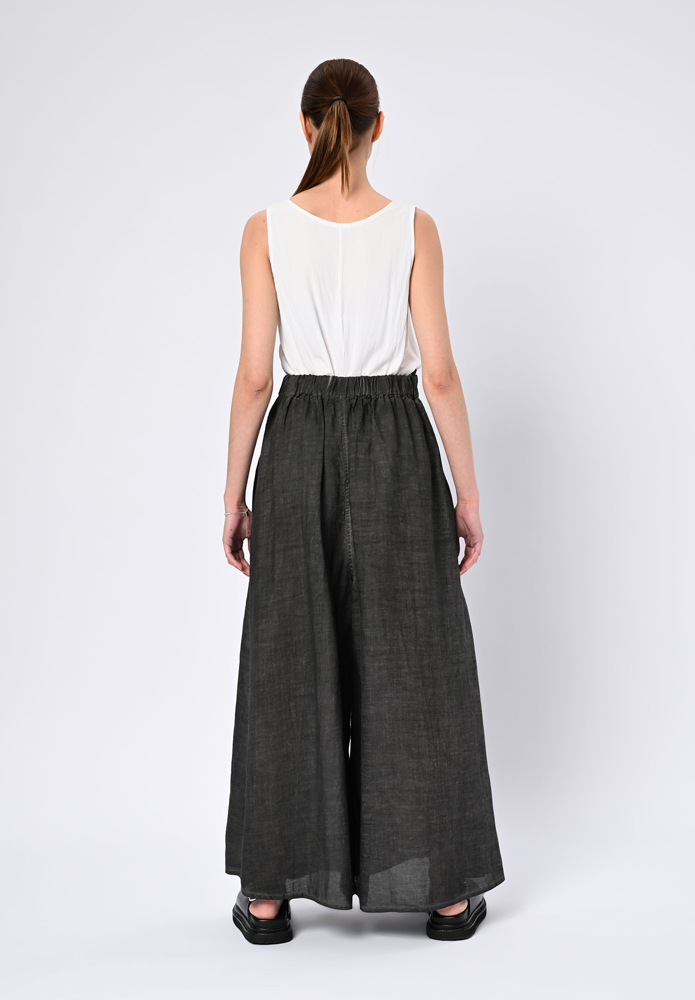LA VACA LOCA - KRIKELO TROUSERS - COLD BLACK LA VACA LOCA - KRIKELO TROUSERS - COLD BLACK