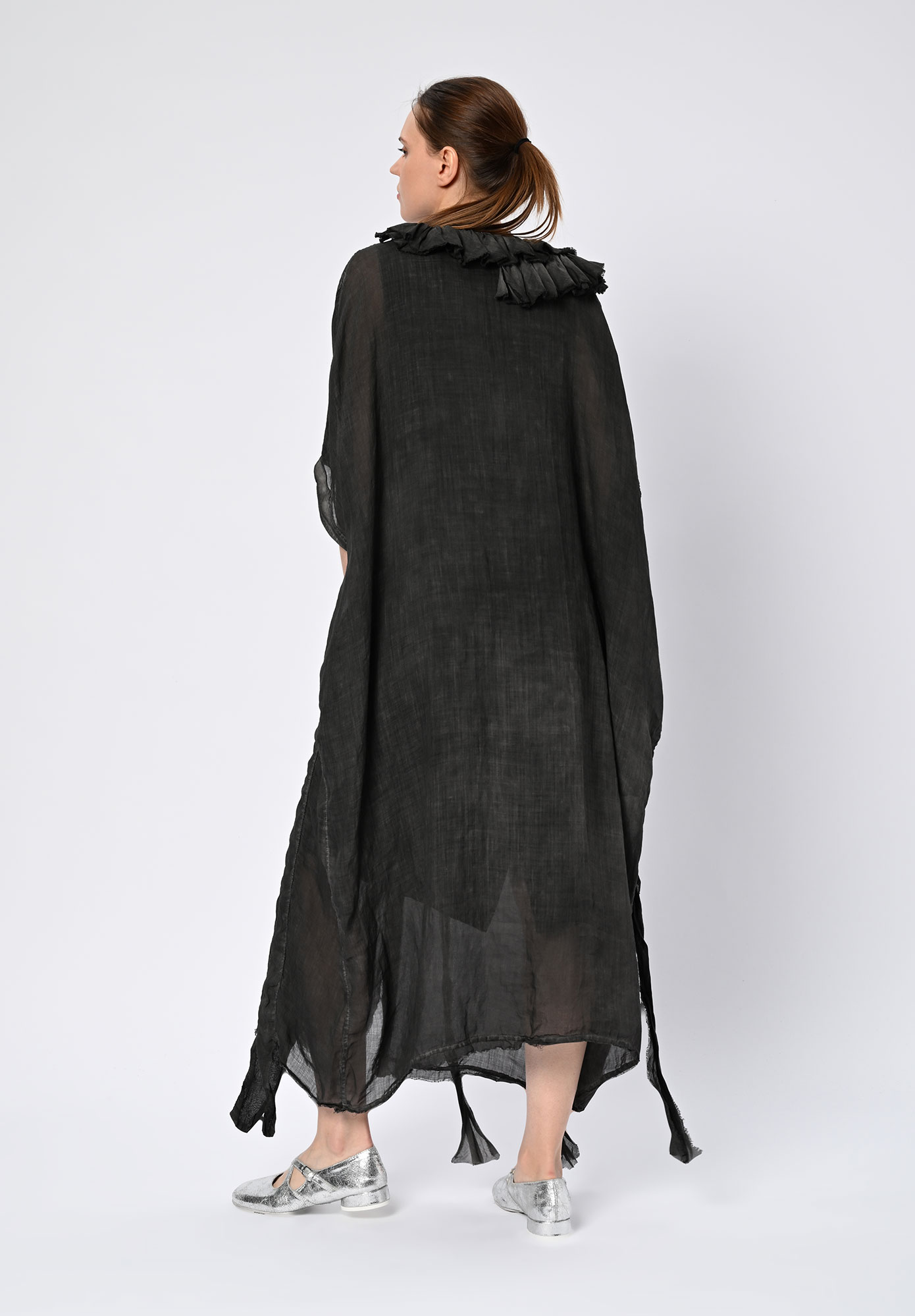LA VACA LOCA - KASOS DRESS - COLD BLACK LA VACA LOCA - KASOS DRESS - COLD BLACK