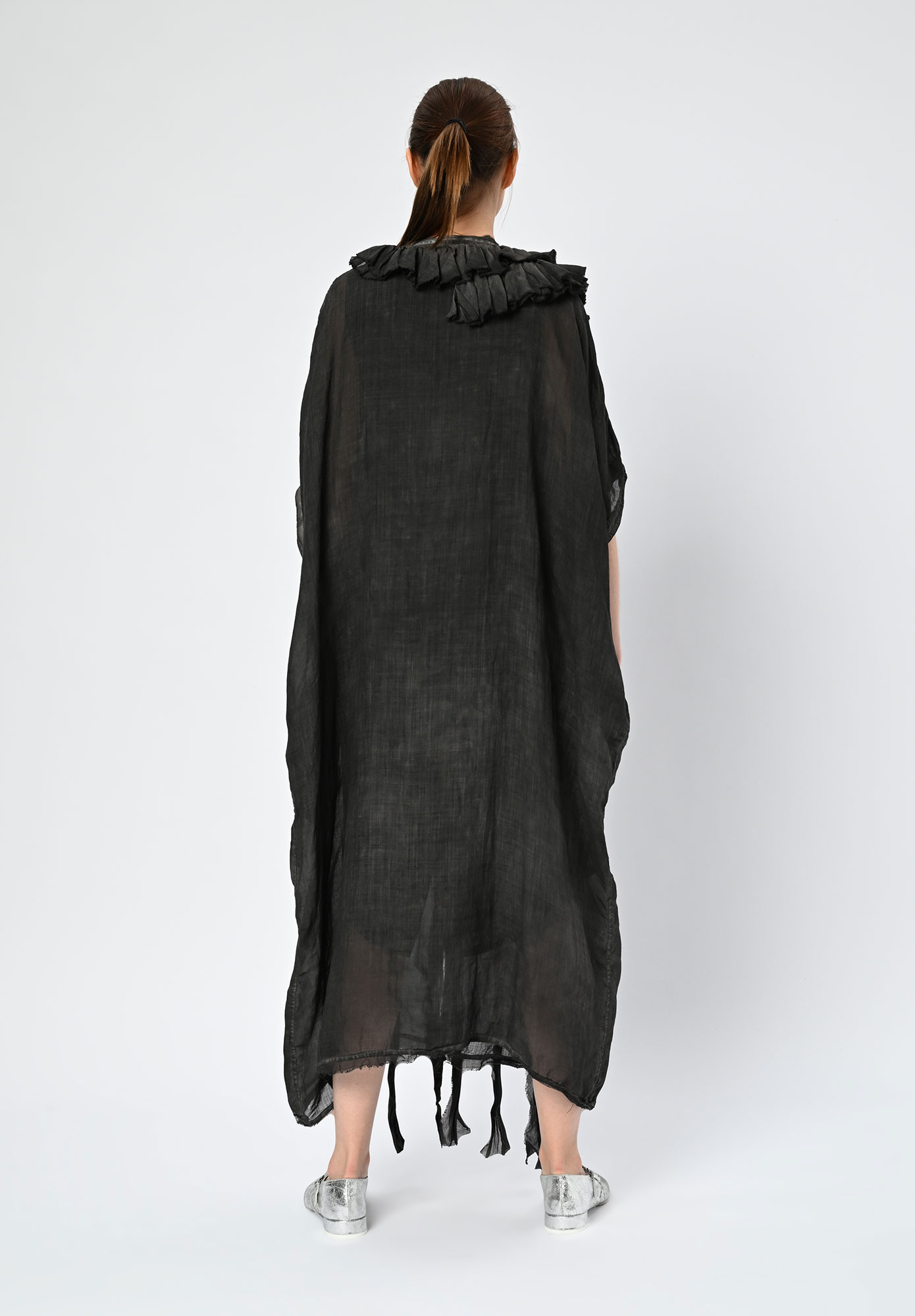 LA VACA LOCA - KASOS DRESS - COLD BLACK LA VACA LOCA - KASOS DRESS - COLD BLACK