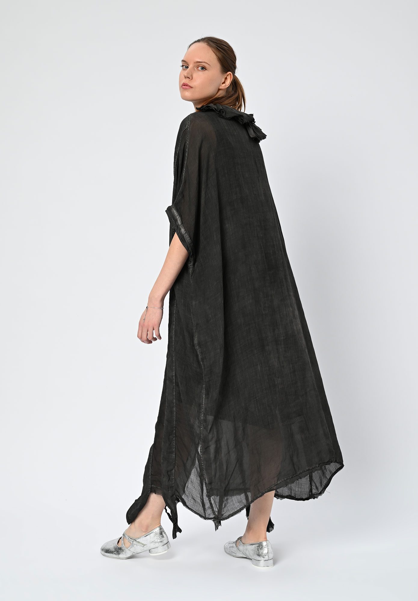 LA VACA LOCA - KASOS DRESS - COLD BLACK LA VACA LOCA - KASOS DRESS - COLD BLACK