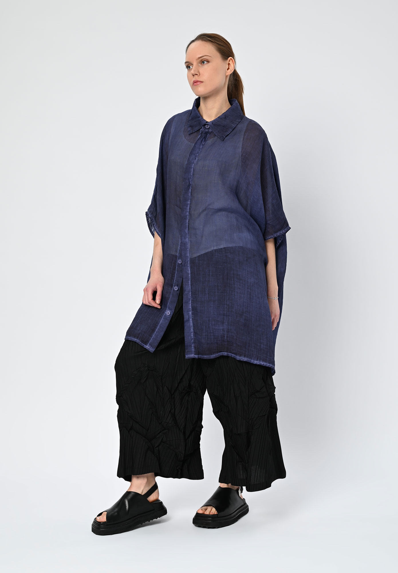 LA VACA LOCA - MARMARAS SHIRT - TWILIGHT BLUE LA VACA LOCA - MARMARAS SHIRT - TWILIGHT BLUE