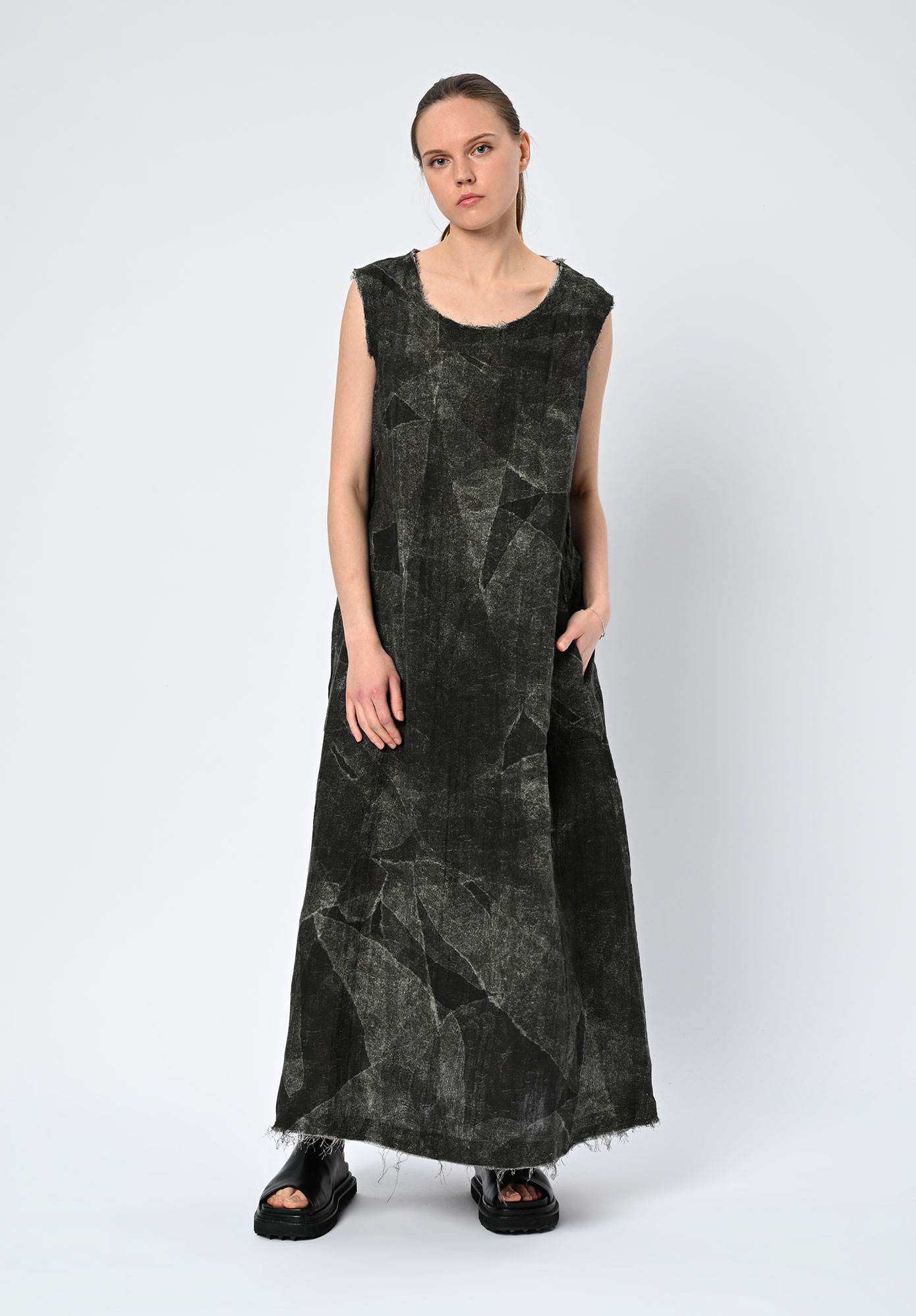 LA VACA LOCA - MEZCLA DRESS - DARK ARMY