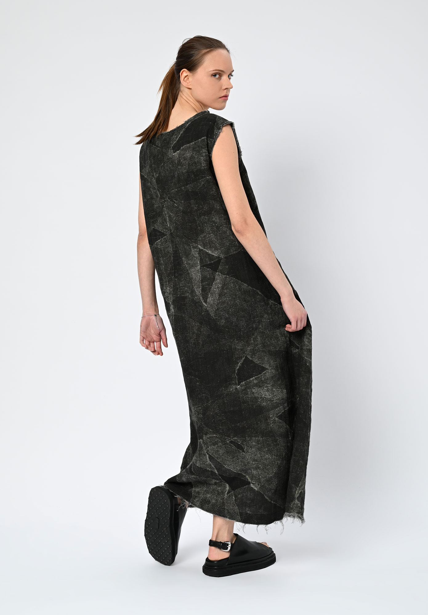 LA VACA LOCA - MEZCLA DRESS - DARK ARMY