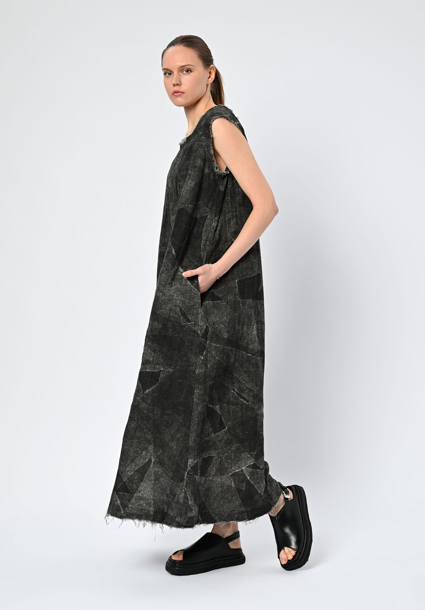 LA VACA LOCA - MEZCLA DRESS - DARK ARMY
