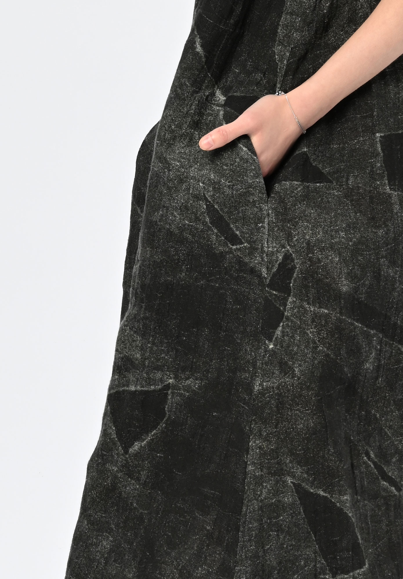 LA VACA LOCA - MEZCLA DRESS - DARK ARMY