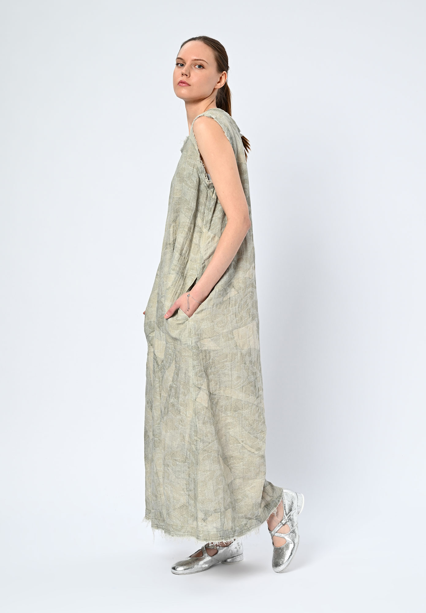 LA VACA LOCA - MEZCLA DRESS - MINERAL GREEN