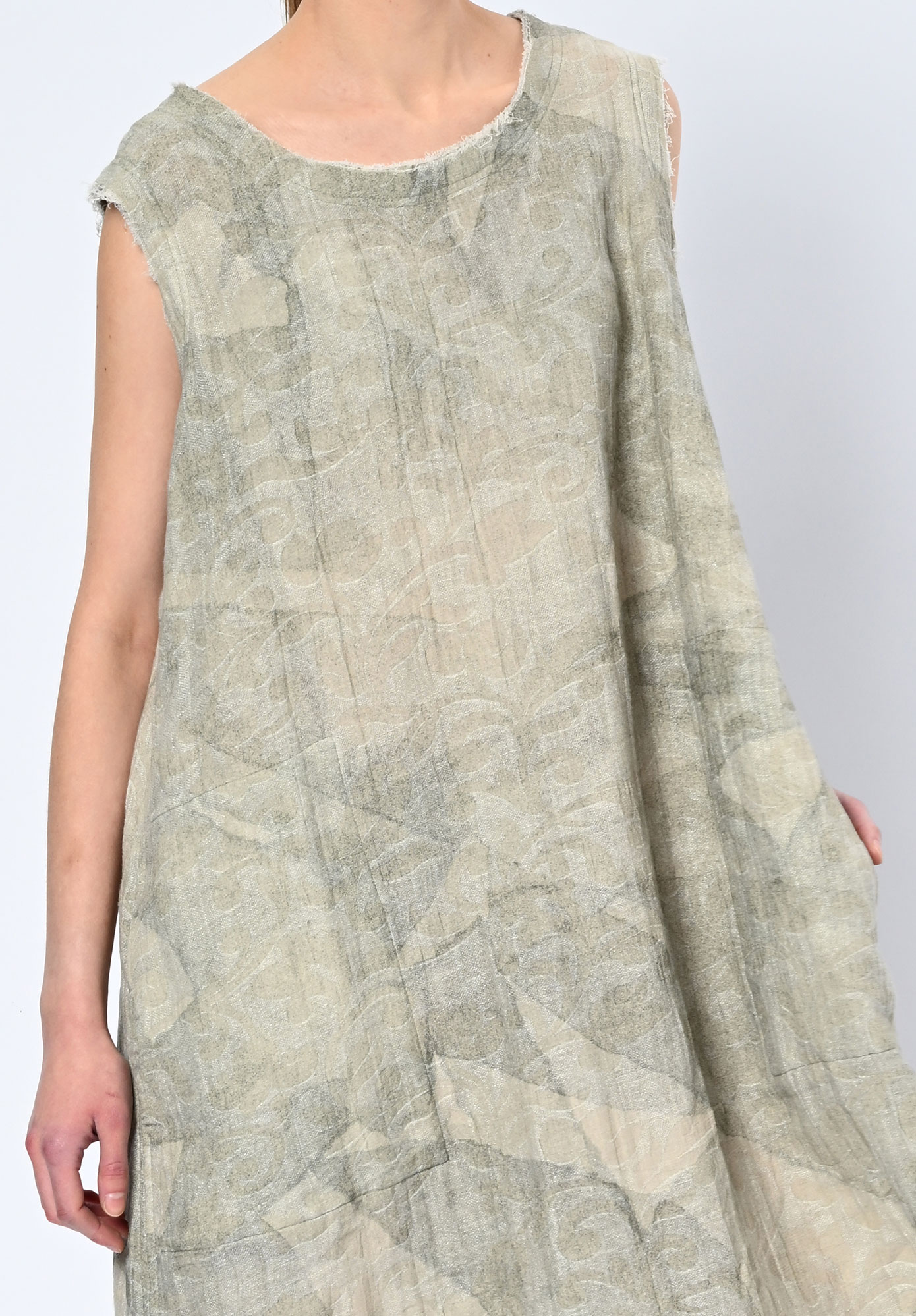 LA VACA LOCA - MEZCLA DRESS - MINERAL GREEN