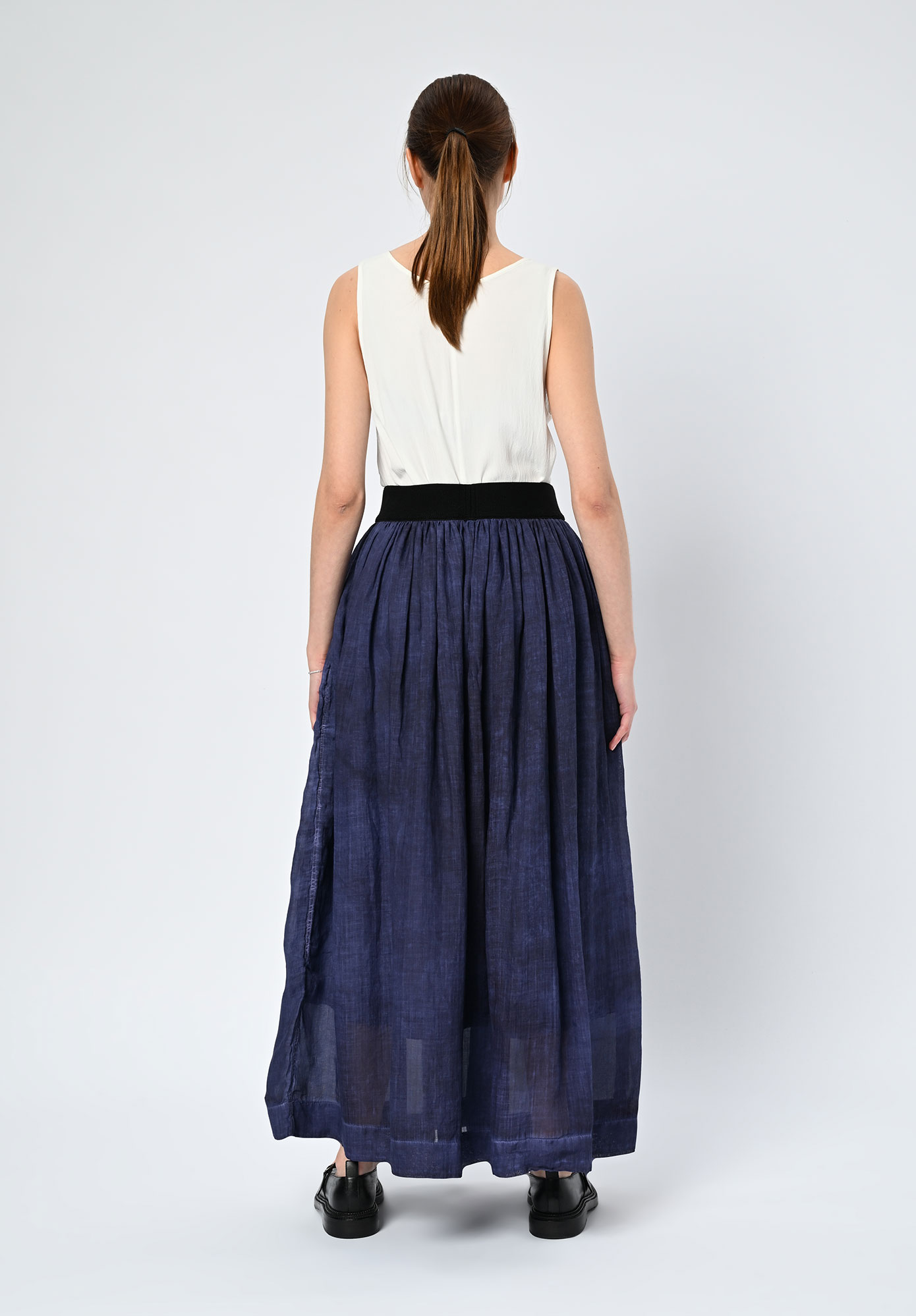 LA VACA LOCA - VICTORIA SKIRT - TWLIGHT BLUE LA VACA LOCA - VICTORIA SKIRT - TWLIGHT BLUE