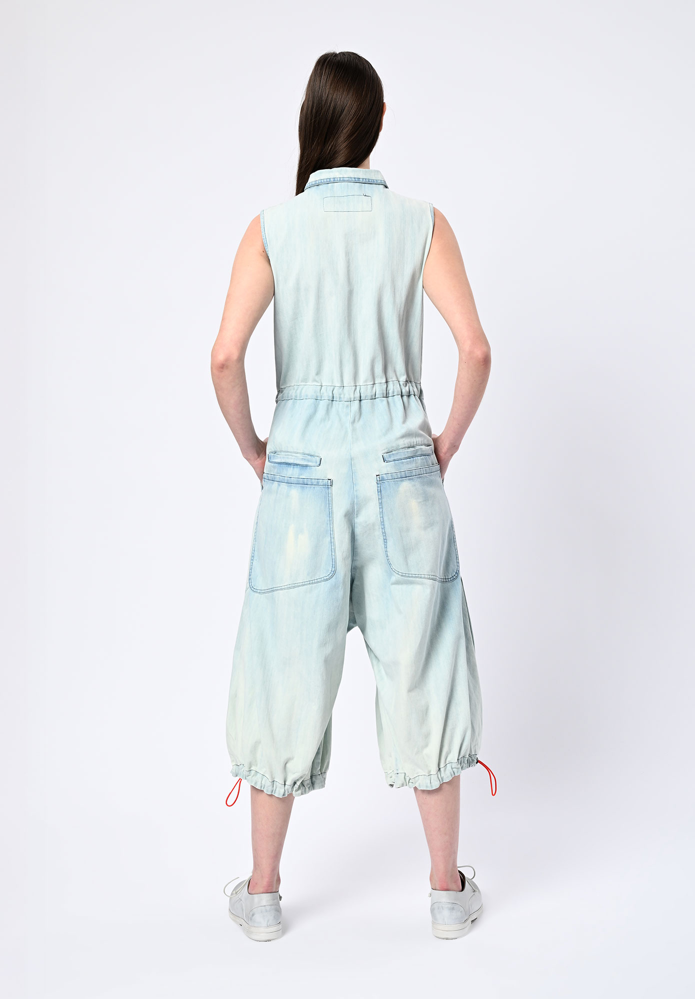 STUDIO RUNDHOLZ | DIP - DRAWCORD OVERALL - BLEACHWASH