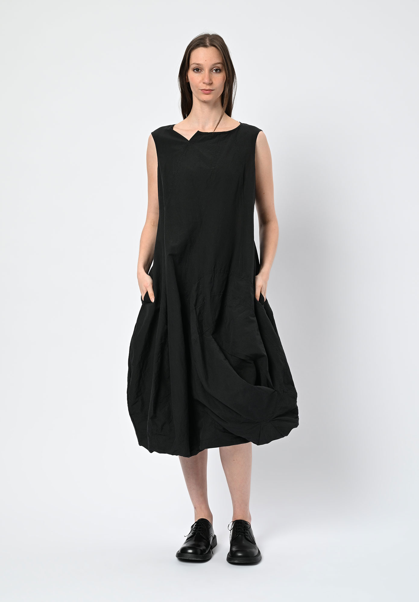STUDIO RUNDHOLZ | MAINLINE - 3D POCKET DRESS - BLACK