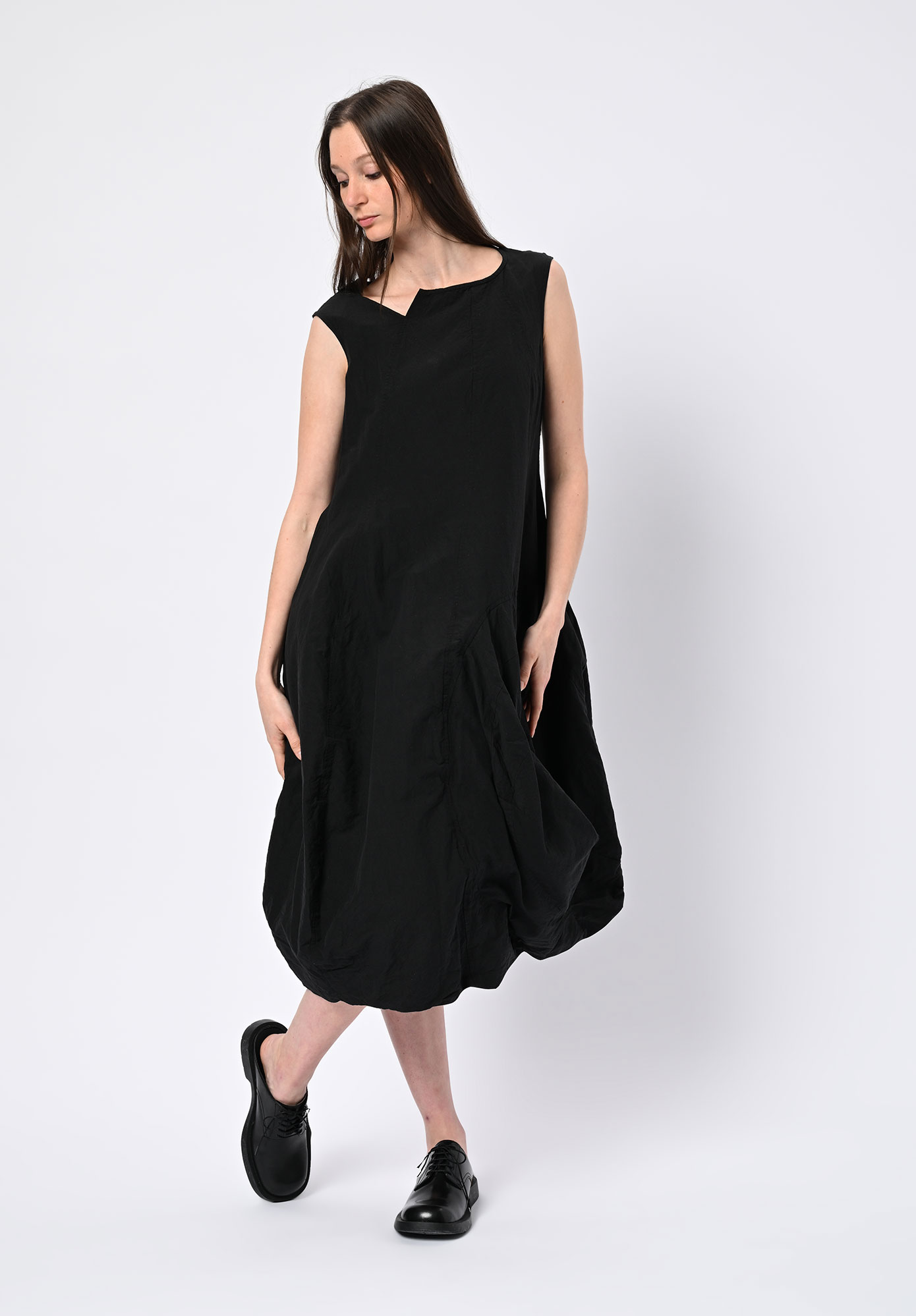 STUDIO RUNDHOLZ | MAINLINE - 3D POCKET DRESS - BLACK