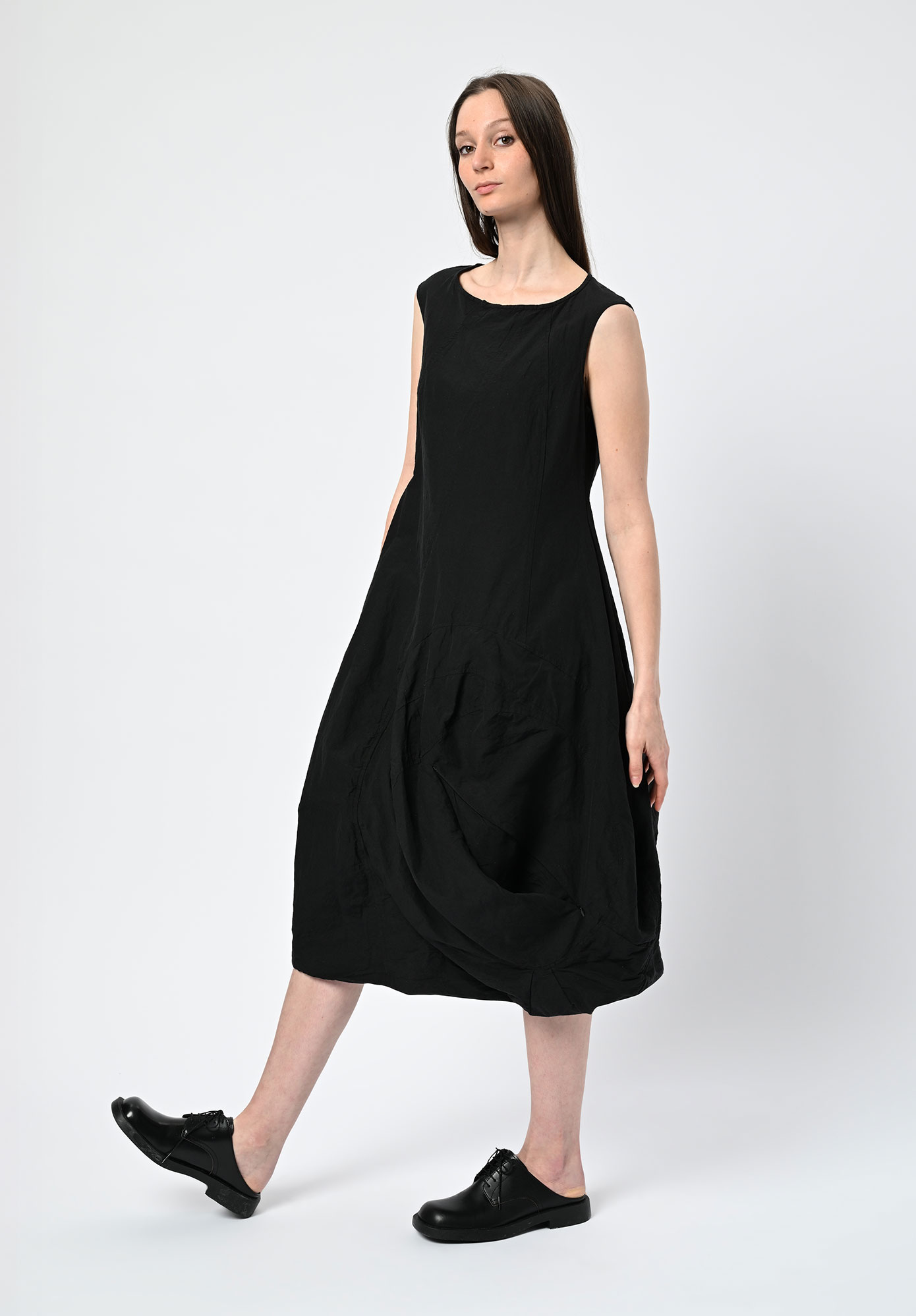 STUDIO RUNDHOLZ | MAINLINE - 3D POCKET DRESS - BLACK