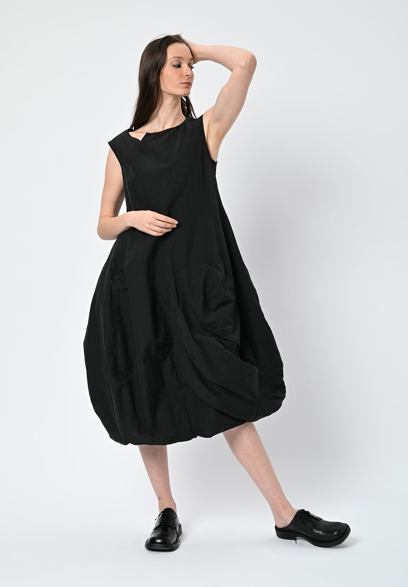 STUDIO RUNDHOLZ | MAINLINE - 3D POCKET DRESS - BLACK