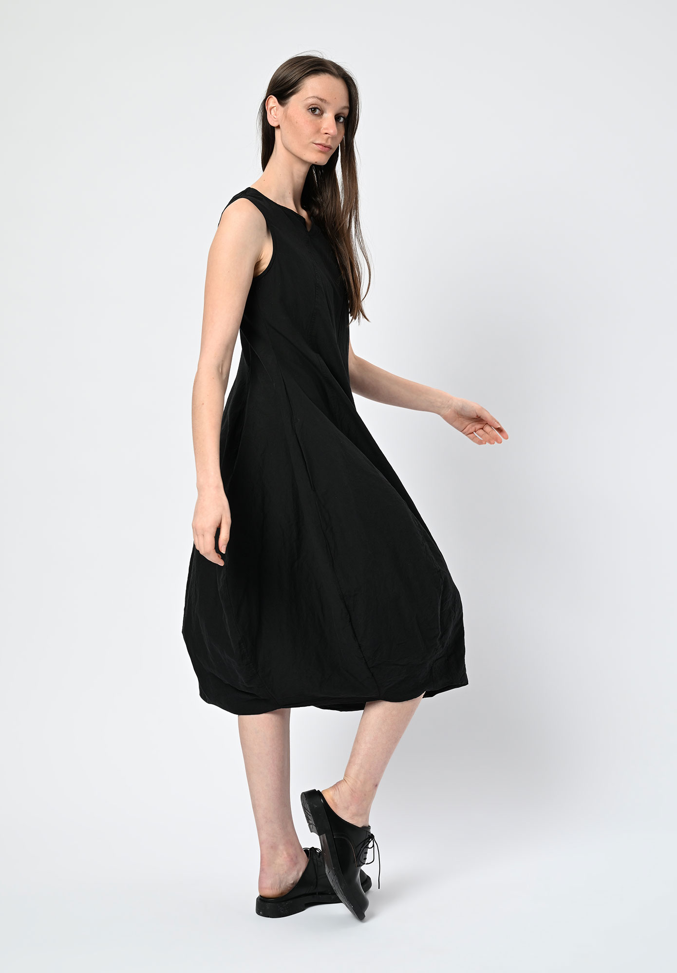STUDIO RUNDHOLZ | MAINLINE - 3D POCKET DRESS - BLACK