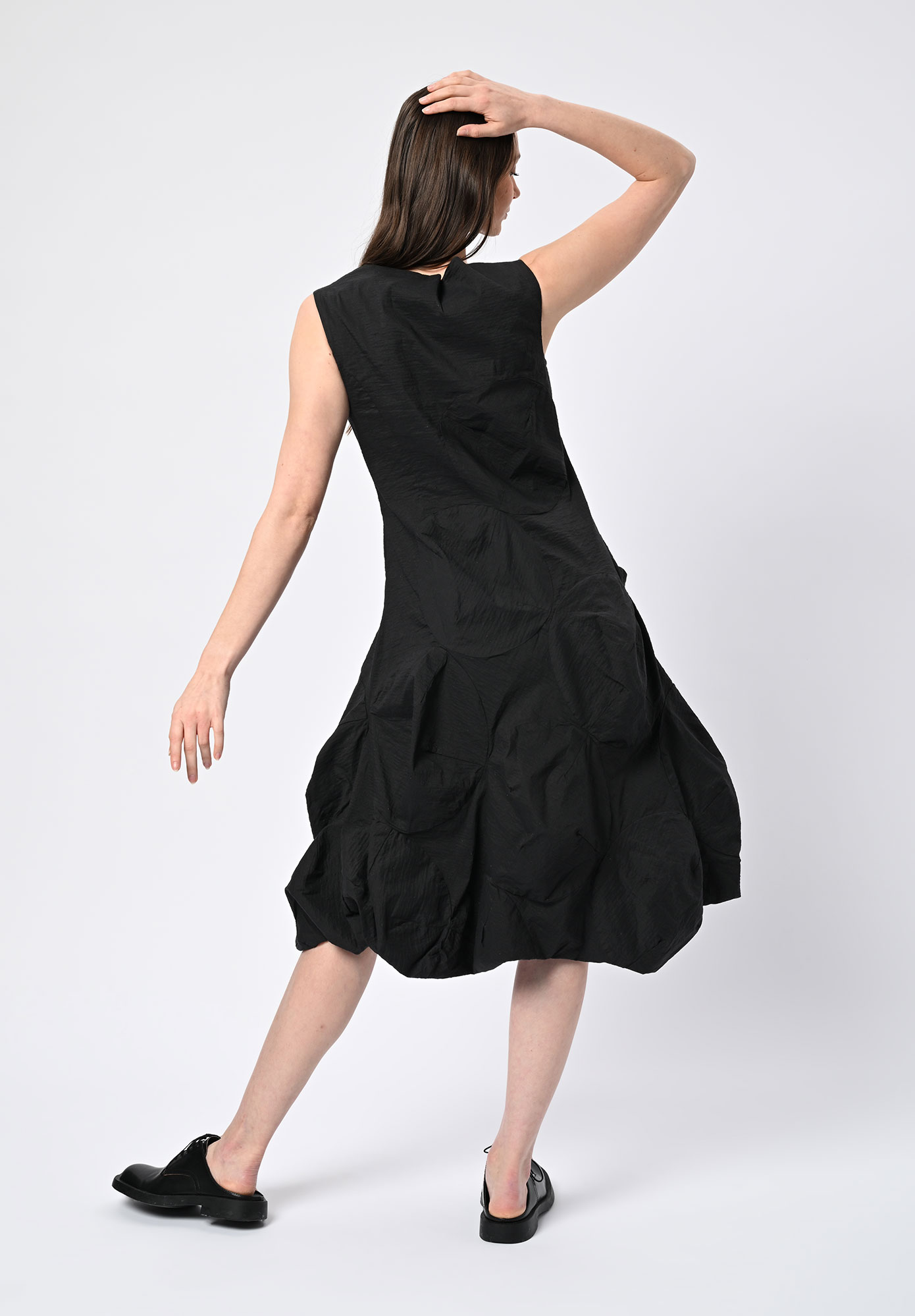 STUDIO RUNDHOLZ | MAINLINE - 3D SPOT DRESS - BLACK