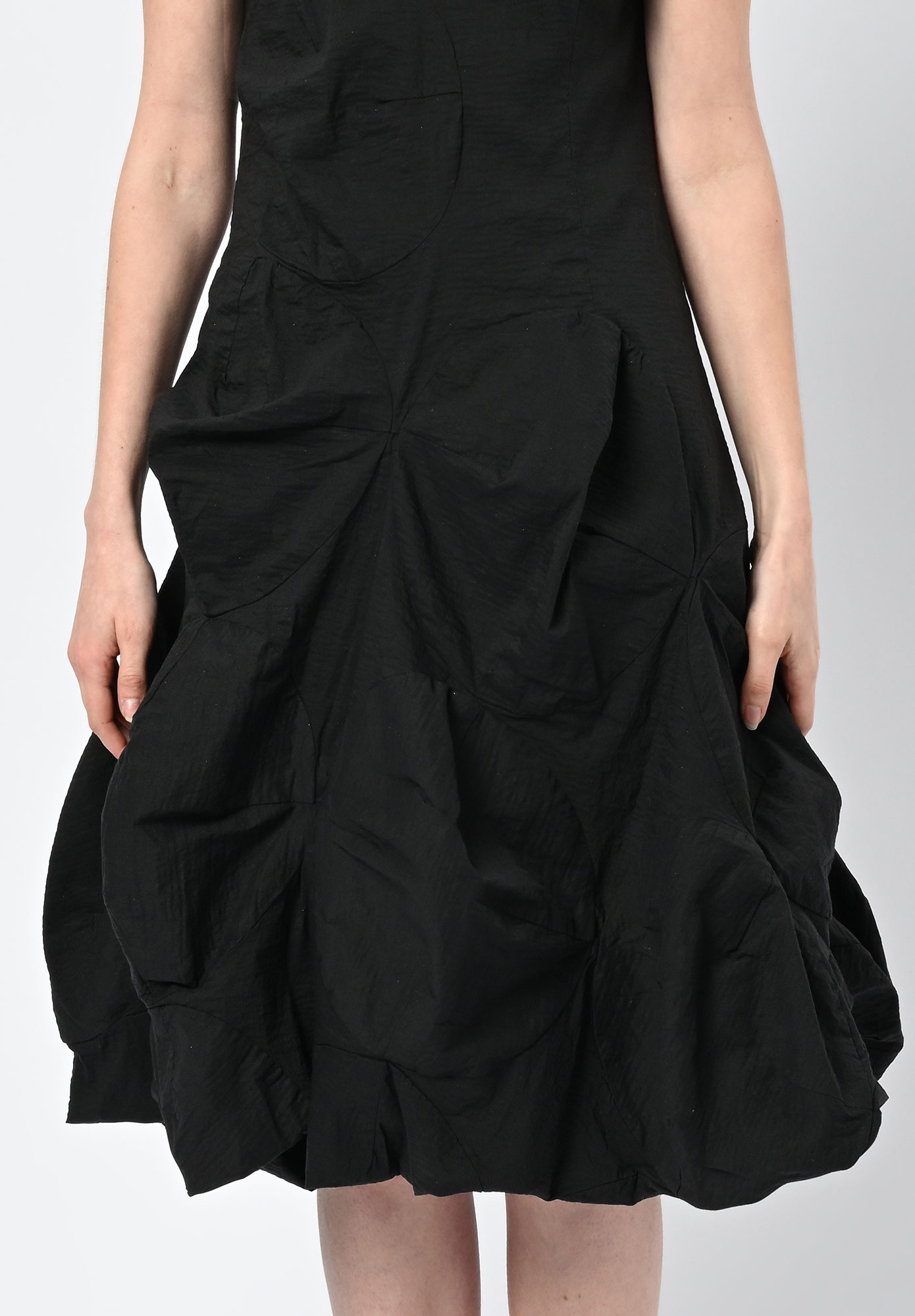 STUDIO RUNDHOLZ | MAINLINE - 3D SPOT DRESS - BLACK