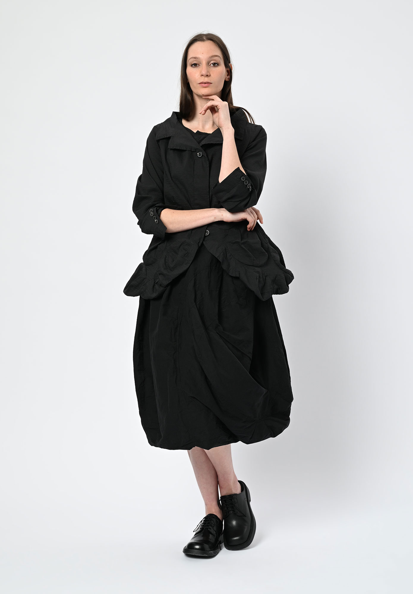 STUDIO RUNDHOLZ | MAINLINE - 3D SPOT JACKET - BLACK