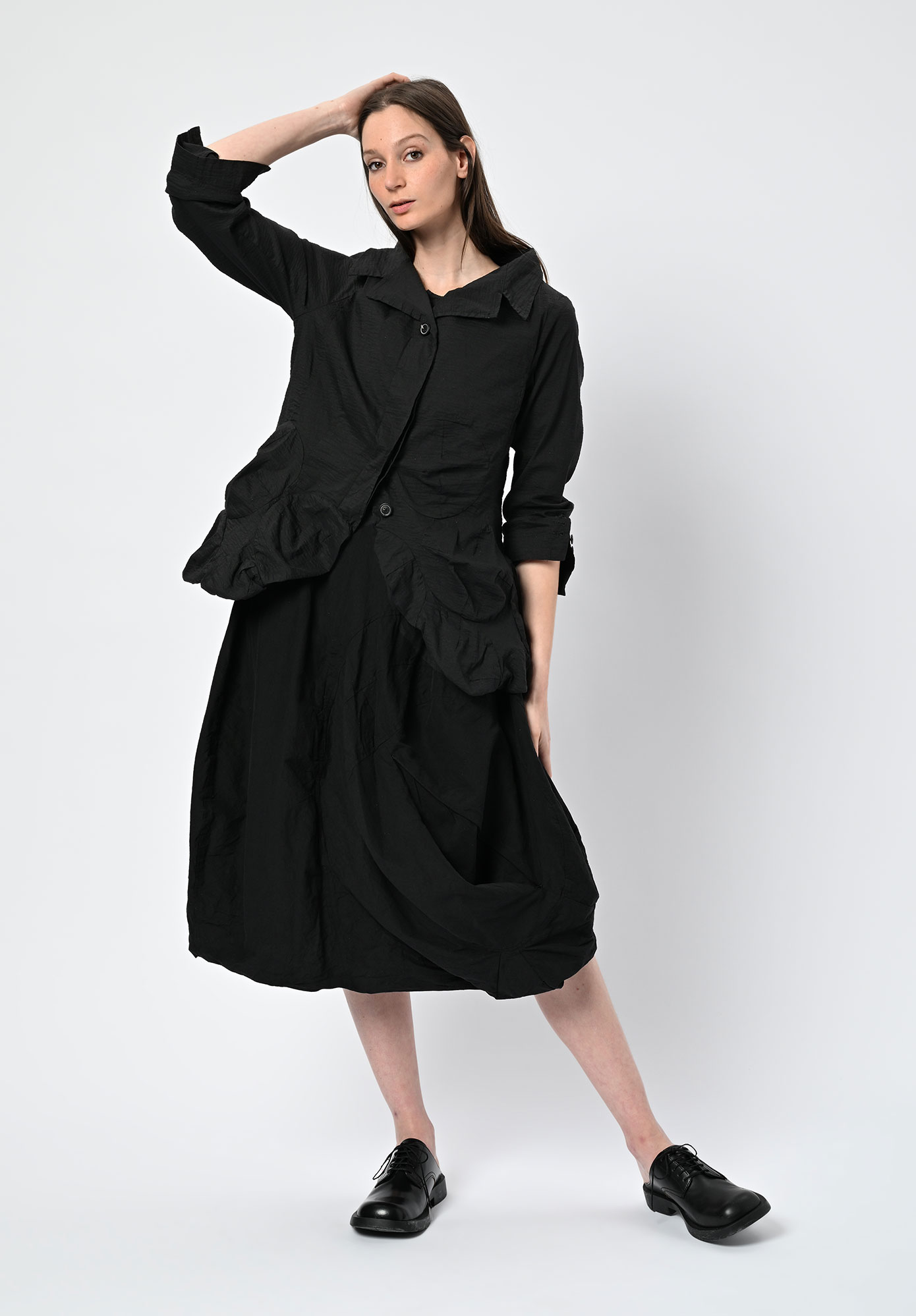 STUDIO RUNDHOLZ | MAINLINE - 3D SPOT JACKET - BLACK