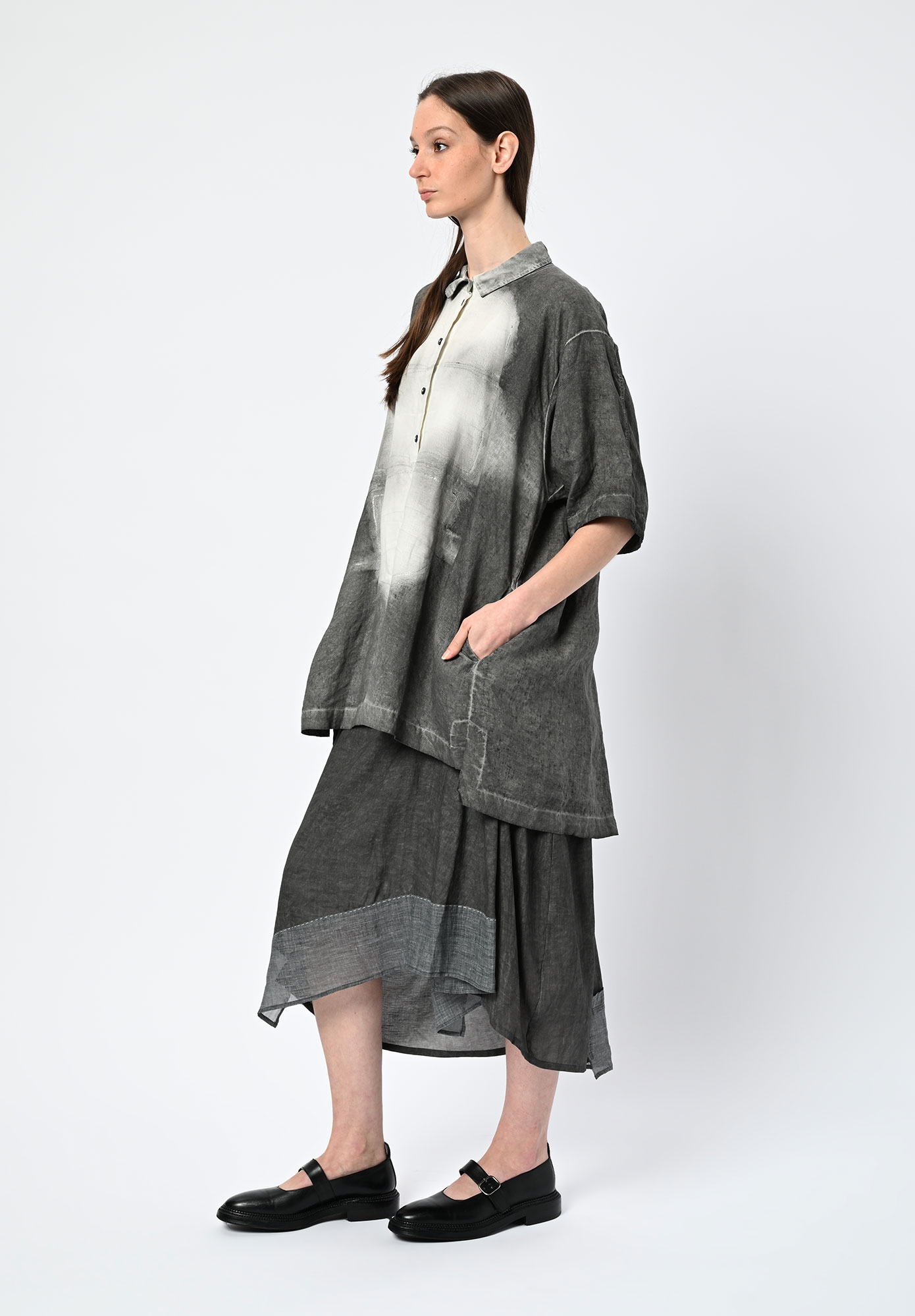 STUDIO RUNDHOLZ | MAINLINE - SHIRT - ASTEROID PIGMENT STUDIO RUNDHOLZ | MAINLINE - SHIRT - ASTEROID PIGMENT