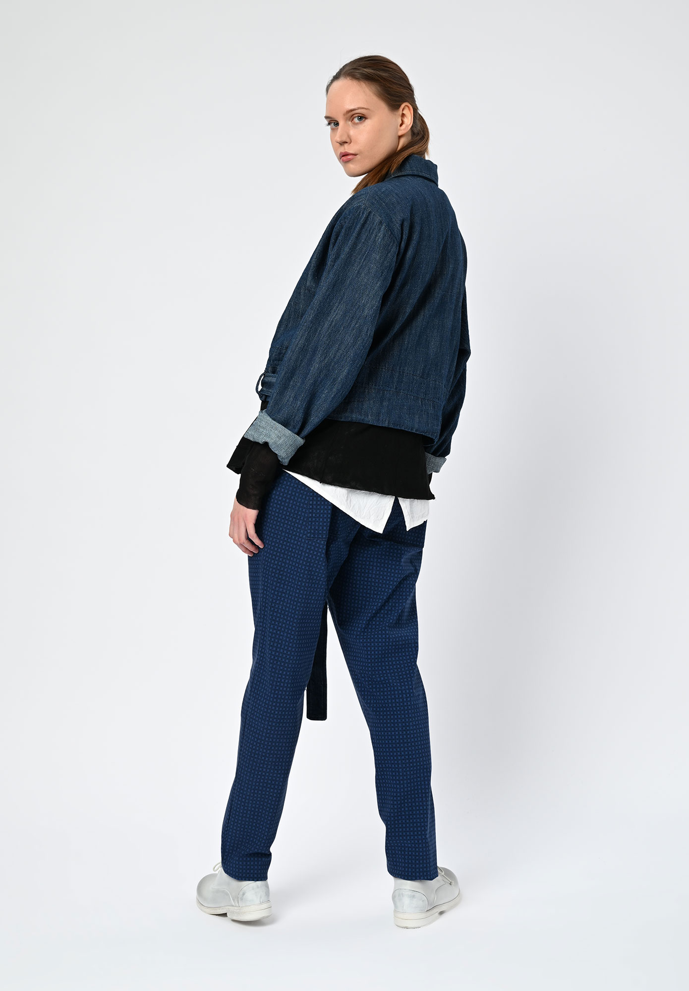 PAL OFFNER - 2-IN1 TRENCH COAT - DENIM BLUE