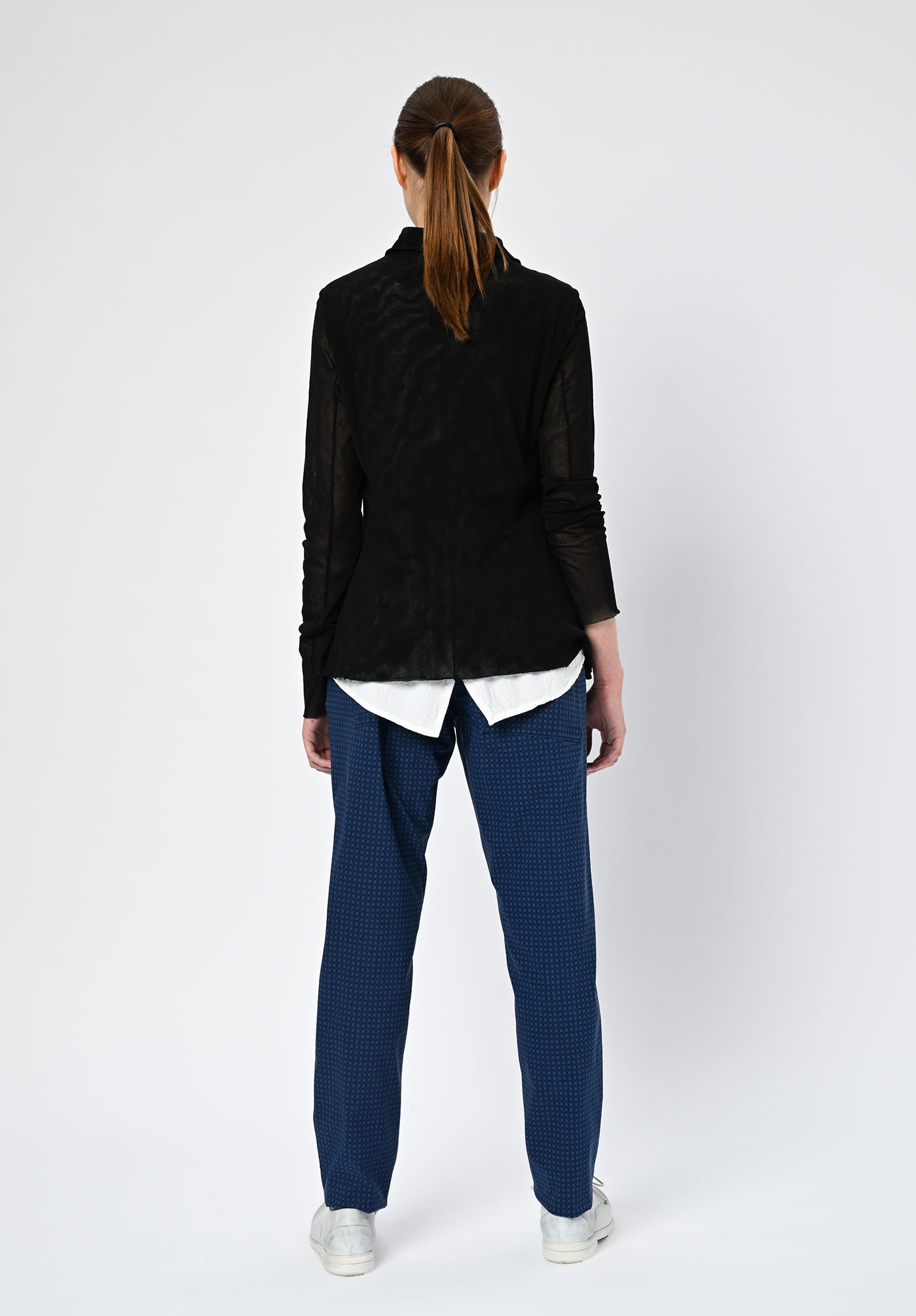 STUDIO RUNDHOLZ | BLACK LABEL - TULLE CARDIGAN - BLACK