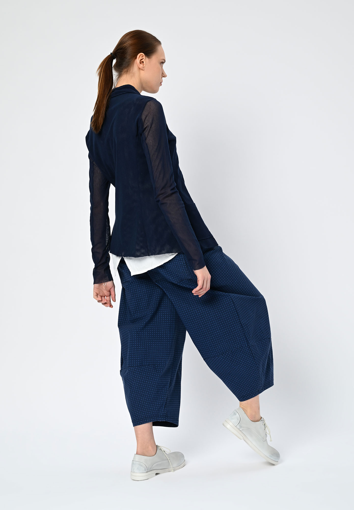 STUDIO RUNDHOLZ | BLACK LABEL - TULLE CARDIGAN - NAVY