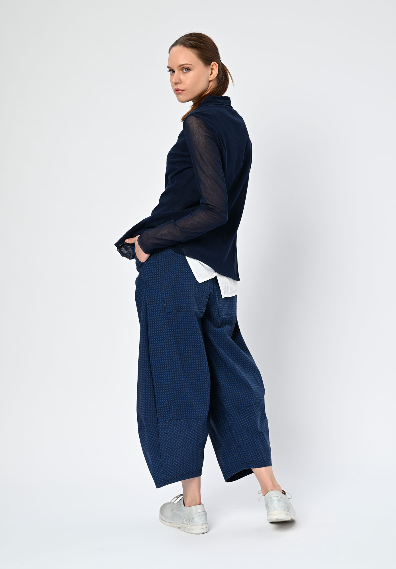 STUDIO RUNDHOLZ | BLACK LABEL - TULLE CARDIGAN - NAVY