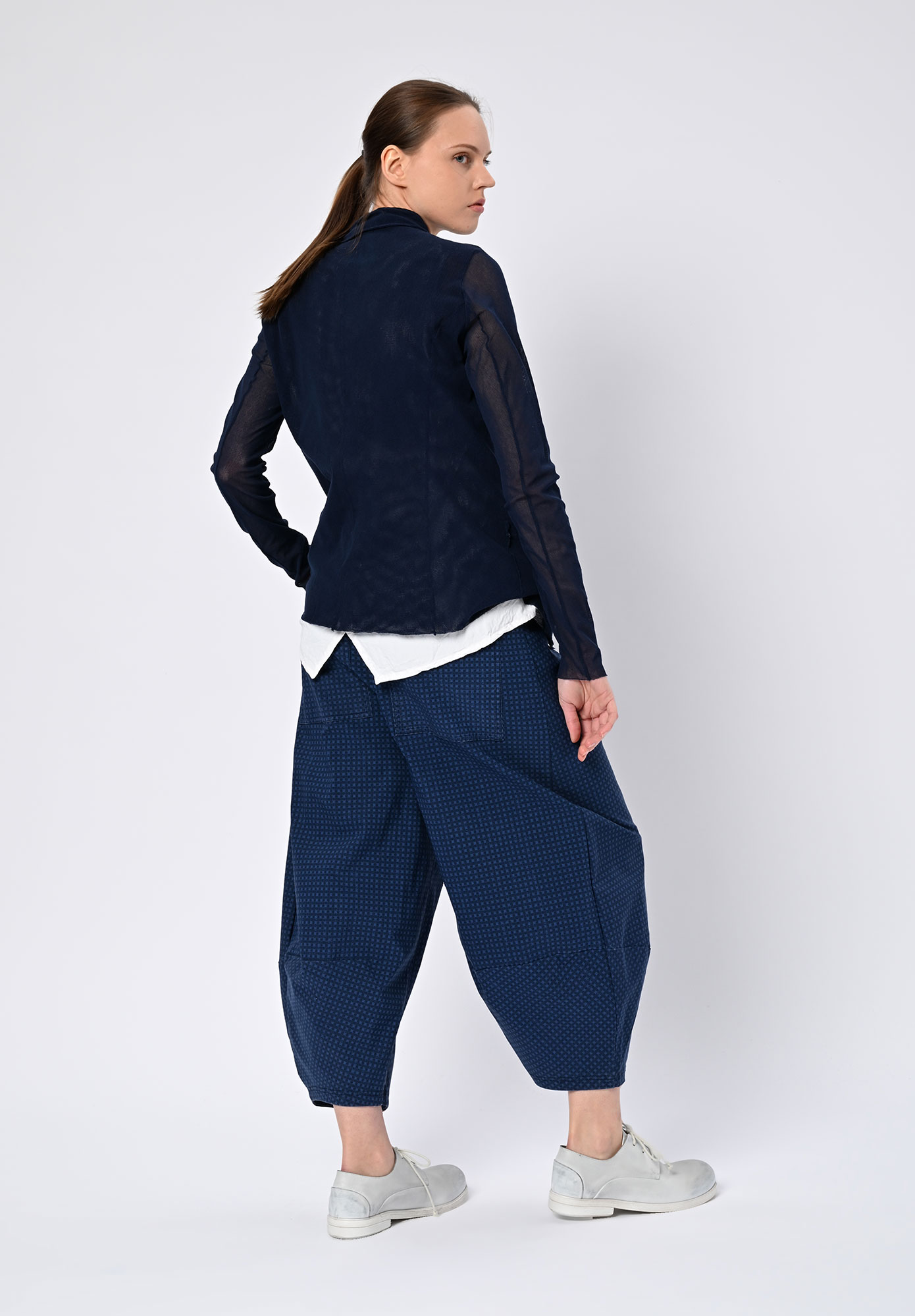 STUDIO RUNDHOLZ | BLACK LABEL - TULLE CARDIGAN - NAVY