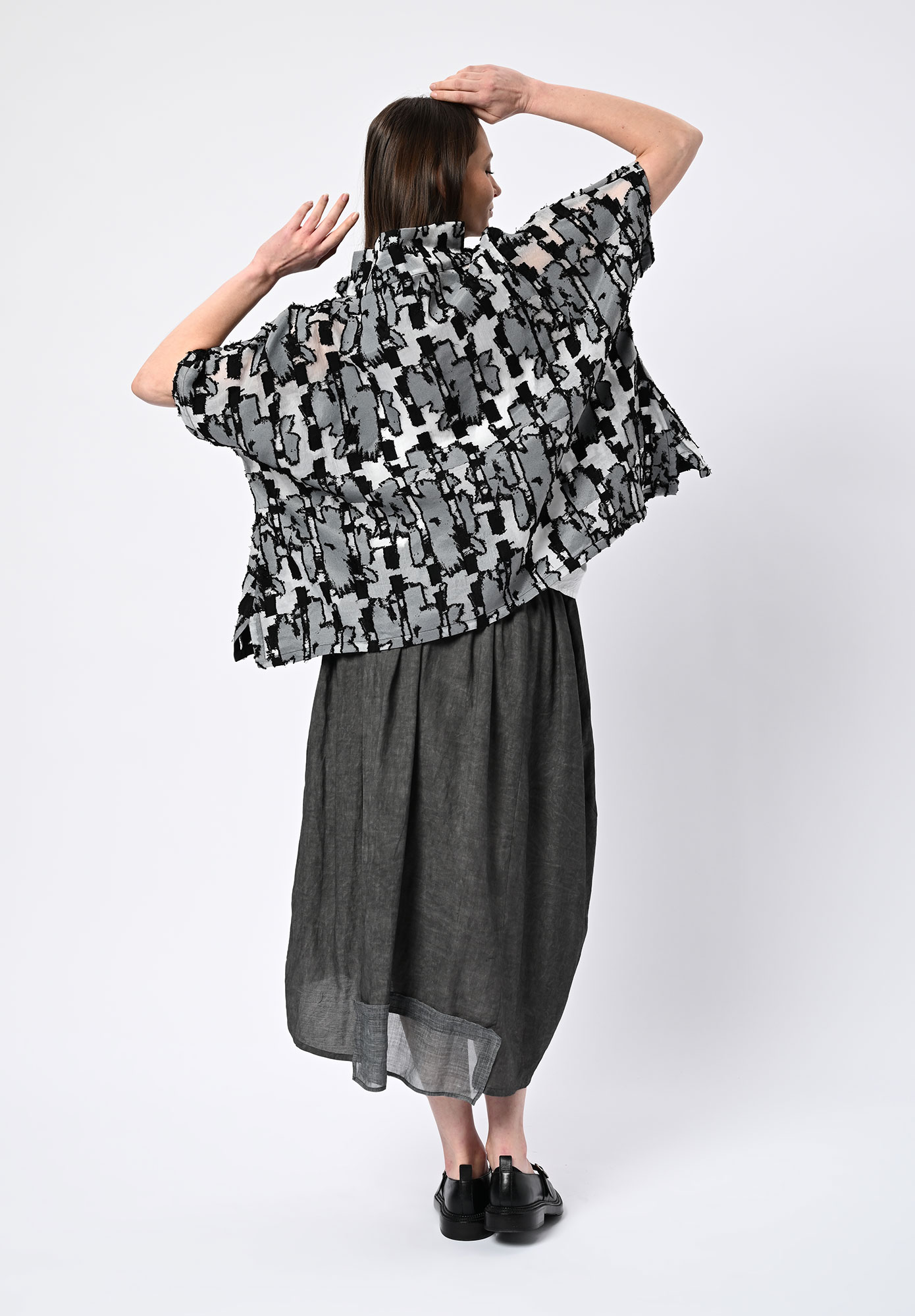 MOYURU - MIRAGE TUNIC TOP - MONO
