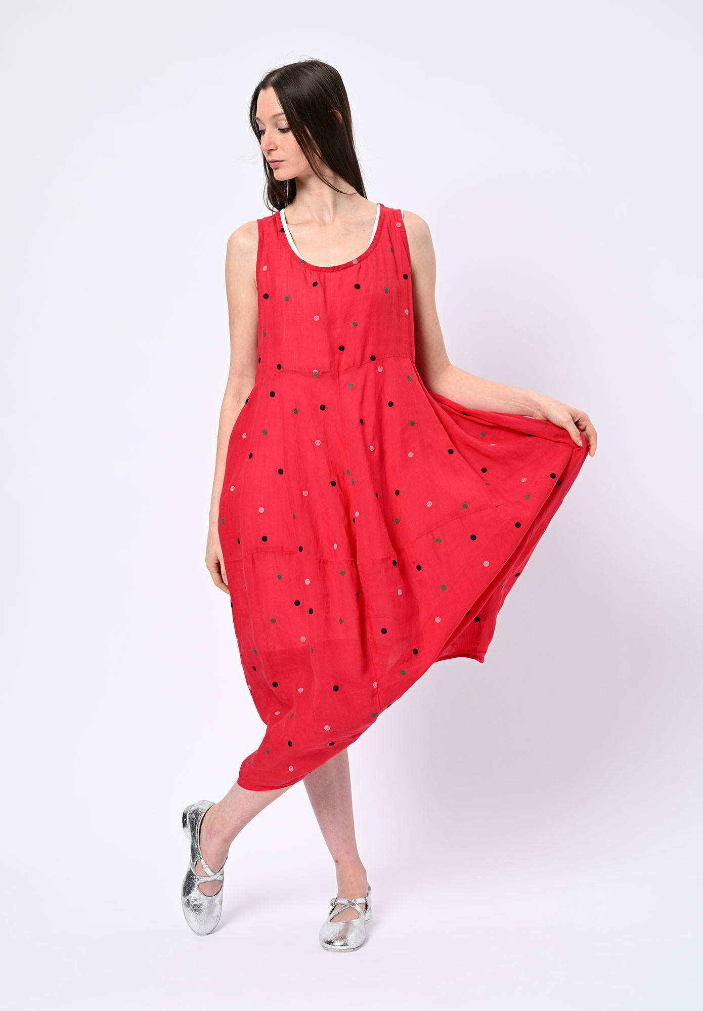 PRIVATSACHEN - CARELIGHT DRESS - PEPPER | RED