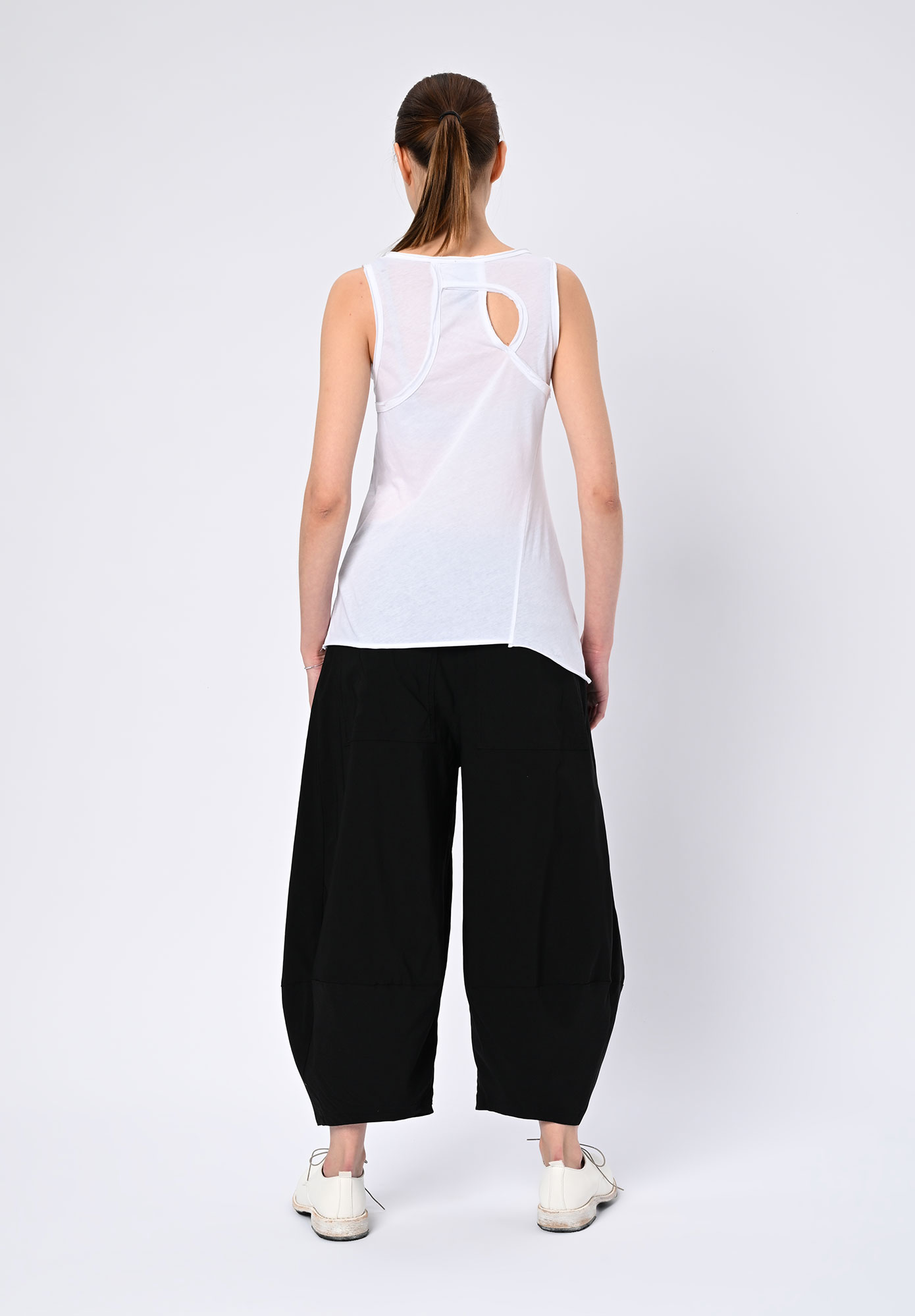 PAL OFFNER - ASYMMETRIC TANK TOP - WHITE