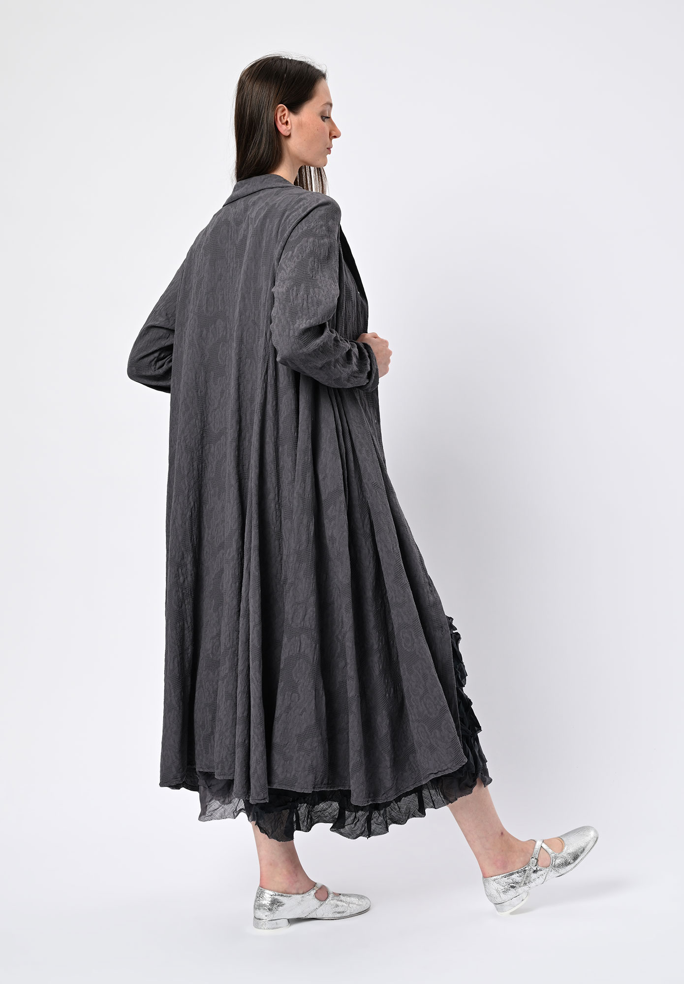 PRIVATSACHEN - MEDIWIRKT ROSELACE COAT - MUSKAT | CHARCOAL
