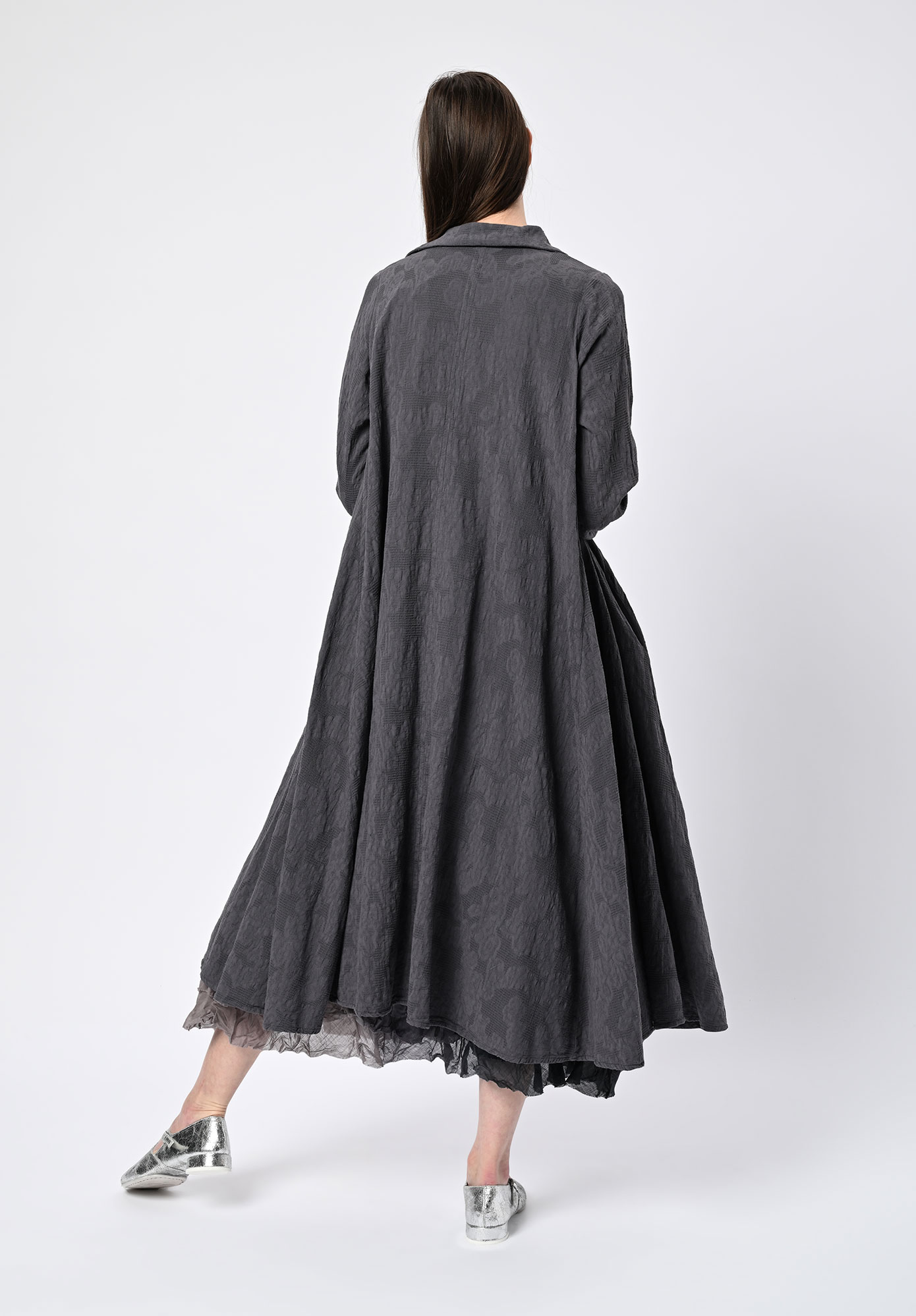 PRIVATSACHEN - MEDIWIRKT ROSELACE COAT - MUSKAT | CHARCOAL