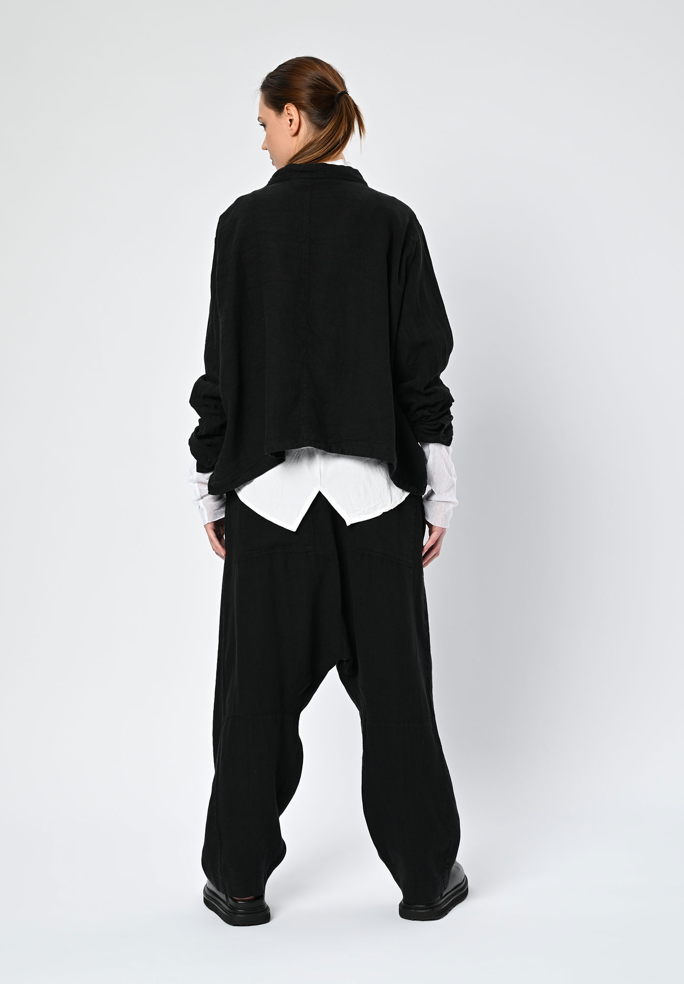 STUDIO RUNDHOLZ | BLACK LABEL - SHIRT JACKET - BLACK