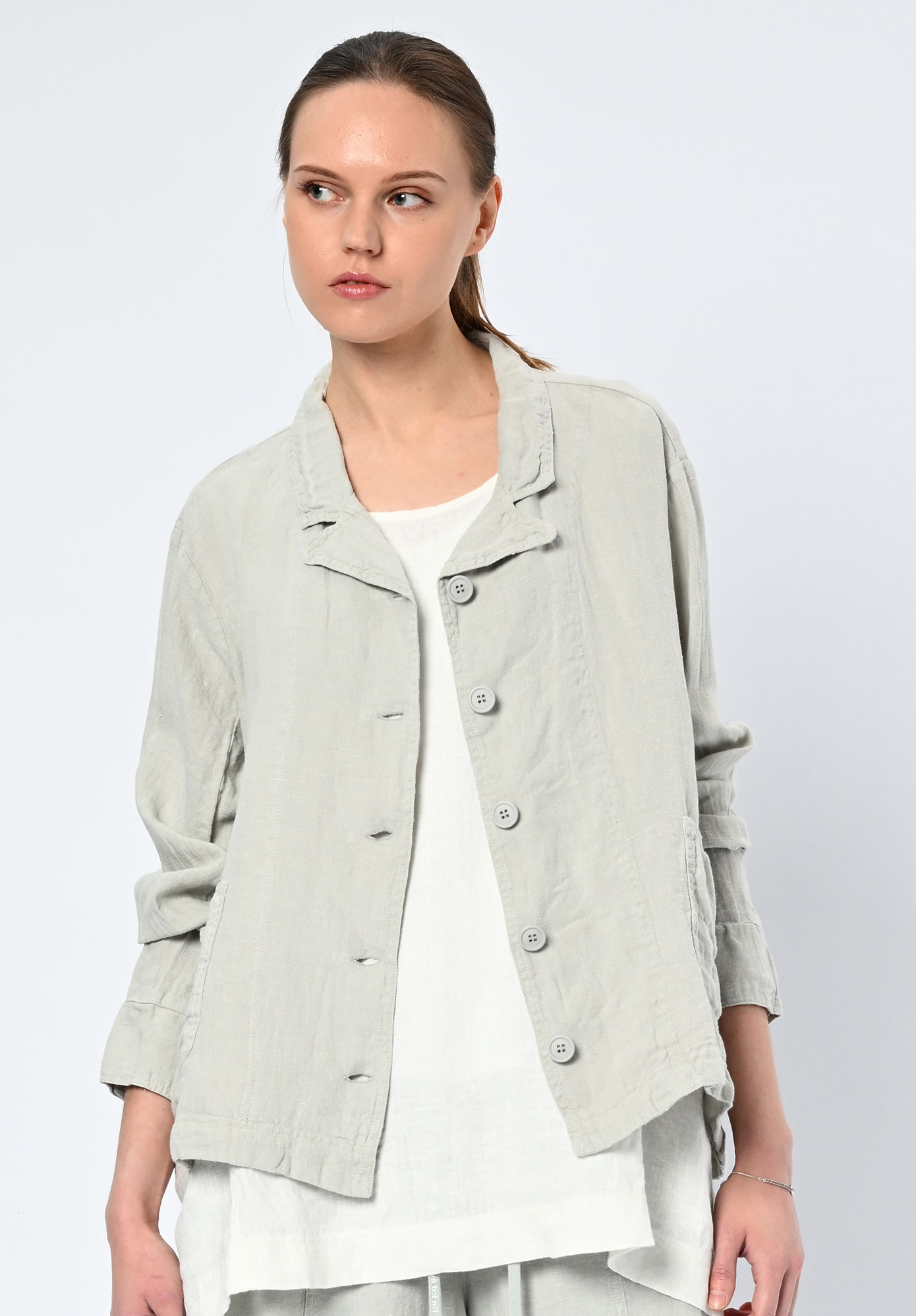 STUDIO RUNDHOLZ | BLACK LABEL - SHIRT JACKET - GREY