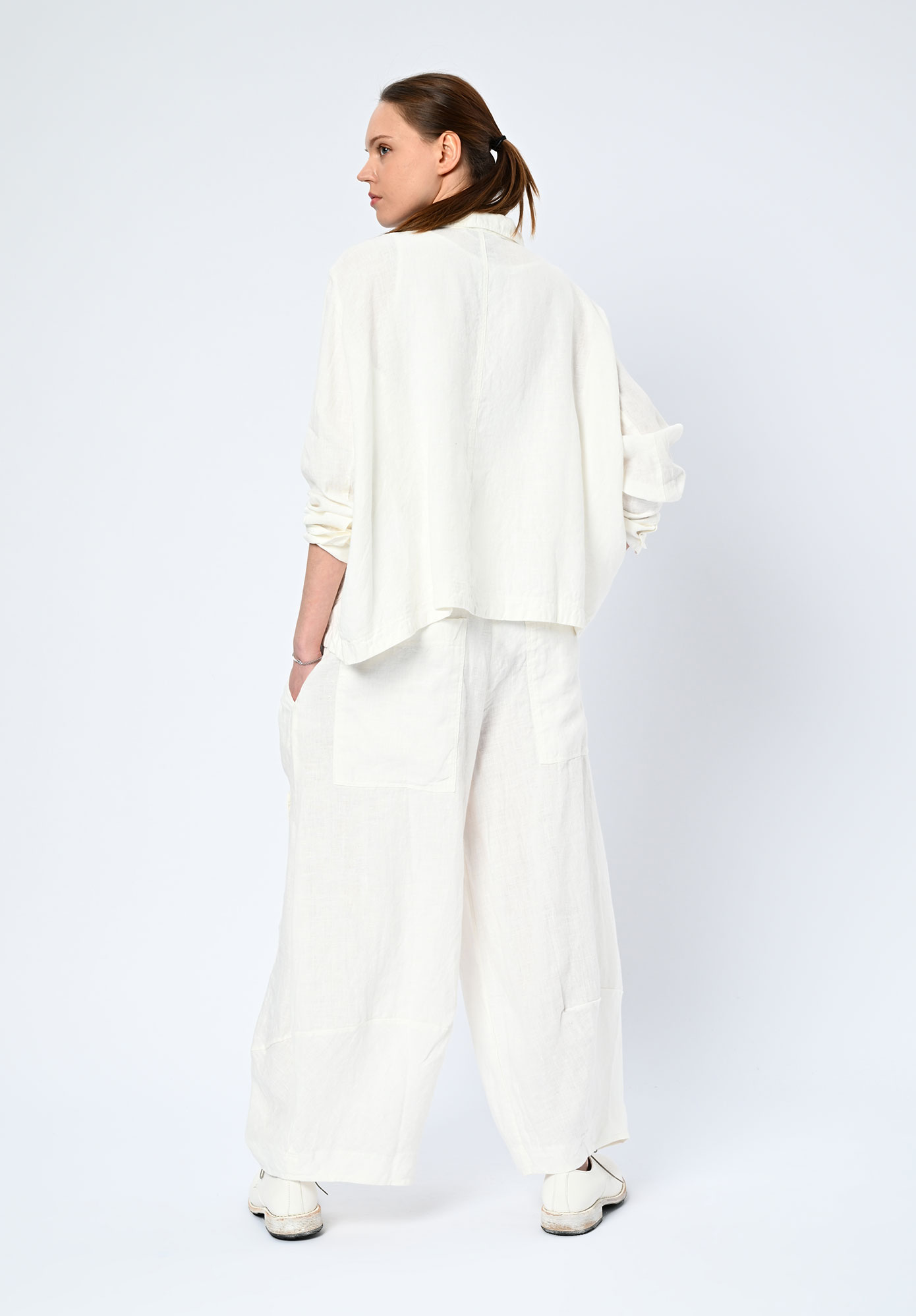 STUDIO RUNDHOLZ | BLACK LABEL - SHIRT JACKET - OFF WHITE