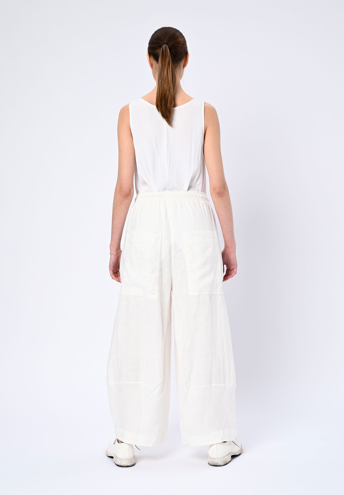 STUDIO RUNDHOLZ | BLACK LABEL - BALLOON LEG PANT - OFF WHITE