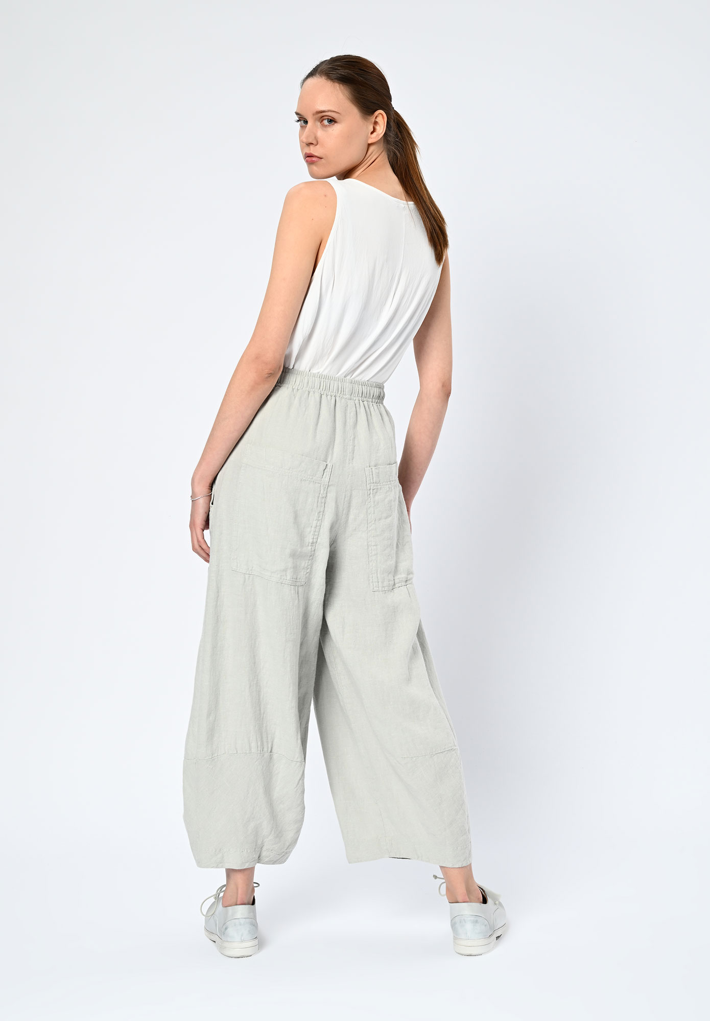 STUDIO RUNDHOLZ | BLACK LABEL- BALLOON LEG PANT - GREY