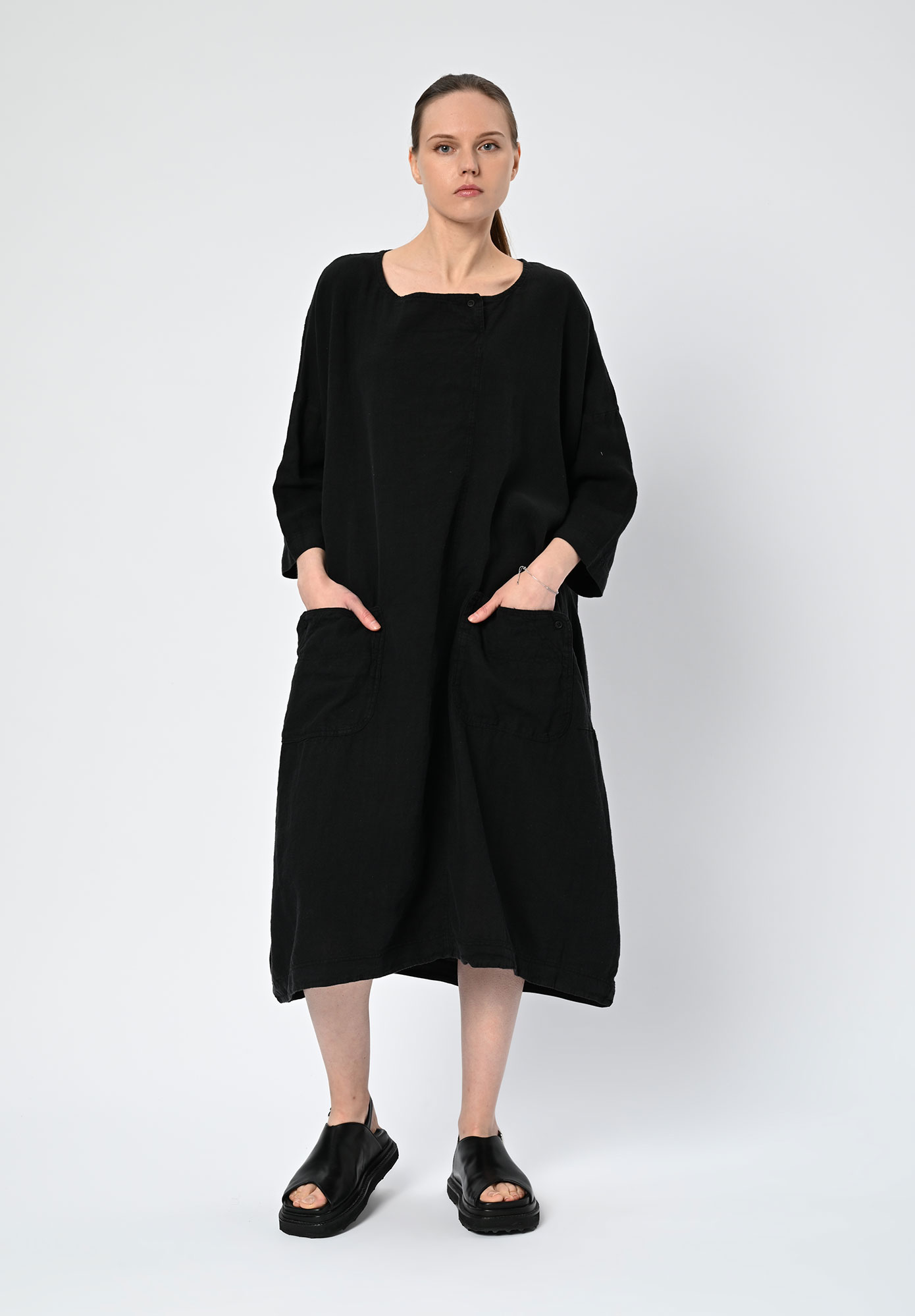 STUDIO RUNDHOLZ | BLACK LABEL - RELAXED DRESS SLEEVE - BLACK