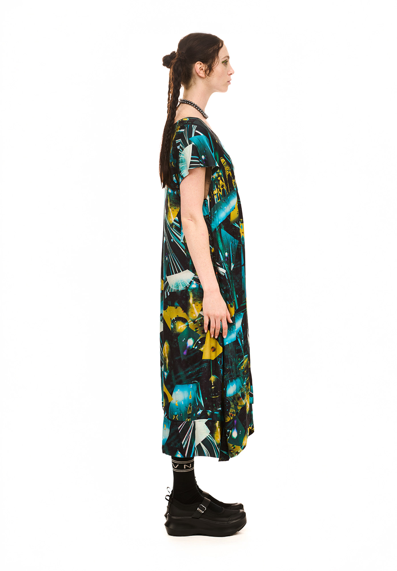 NOM*D - GEMINI DRESS - SCI FI PRINT NOM*D - GEMINI DRESS - SCI FI PRINT